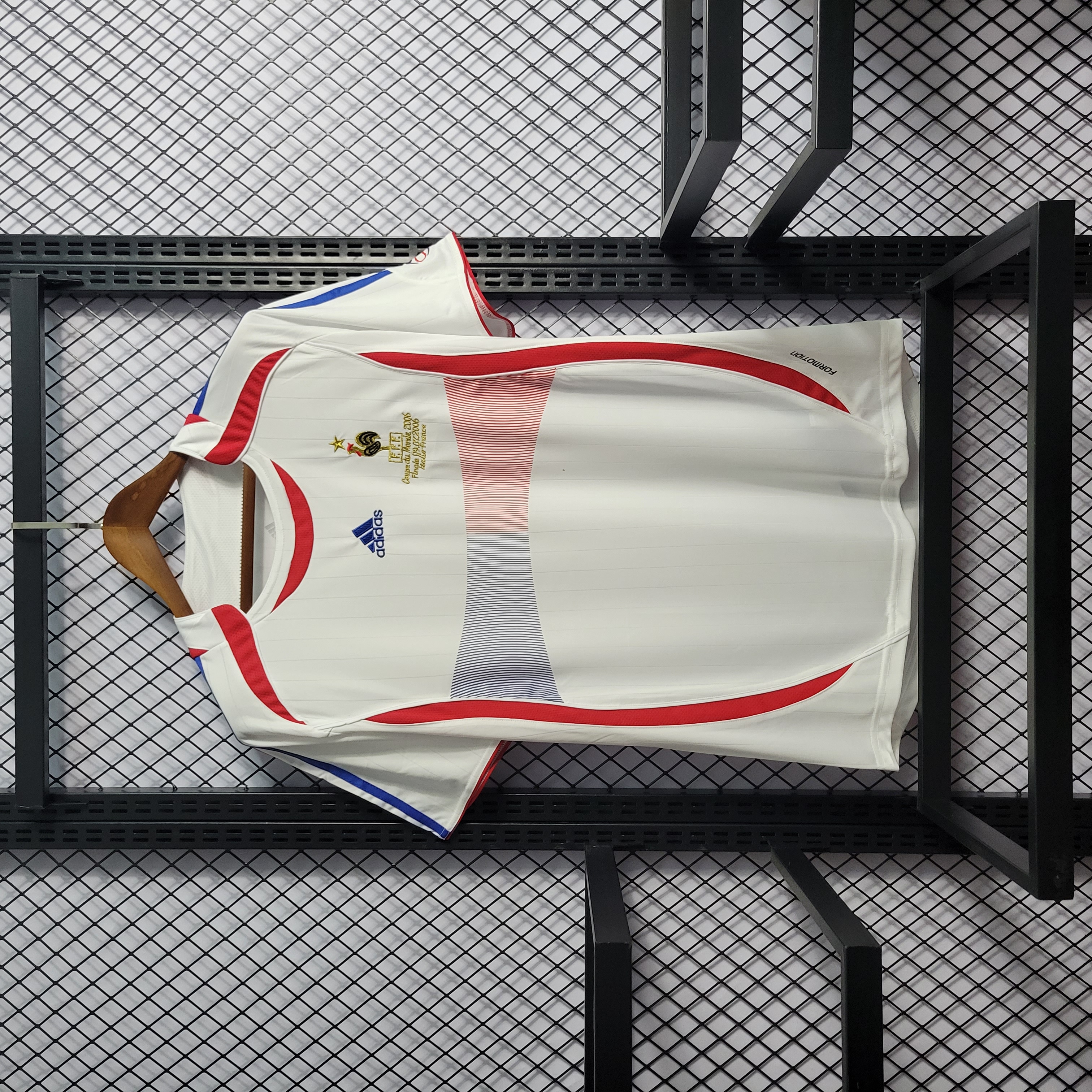 Retro France 2006 Away Stadium Jersey - JerseysGala