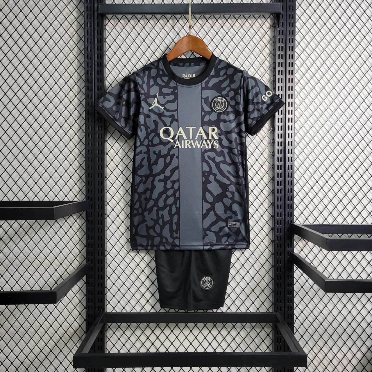 Paris Saint-Germain PSG 23-24 Third Kids Kit - JerseysGala
