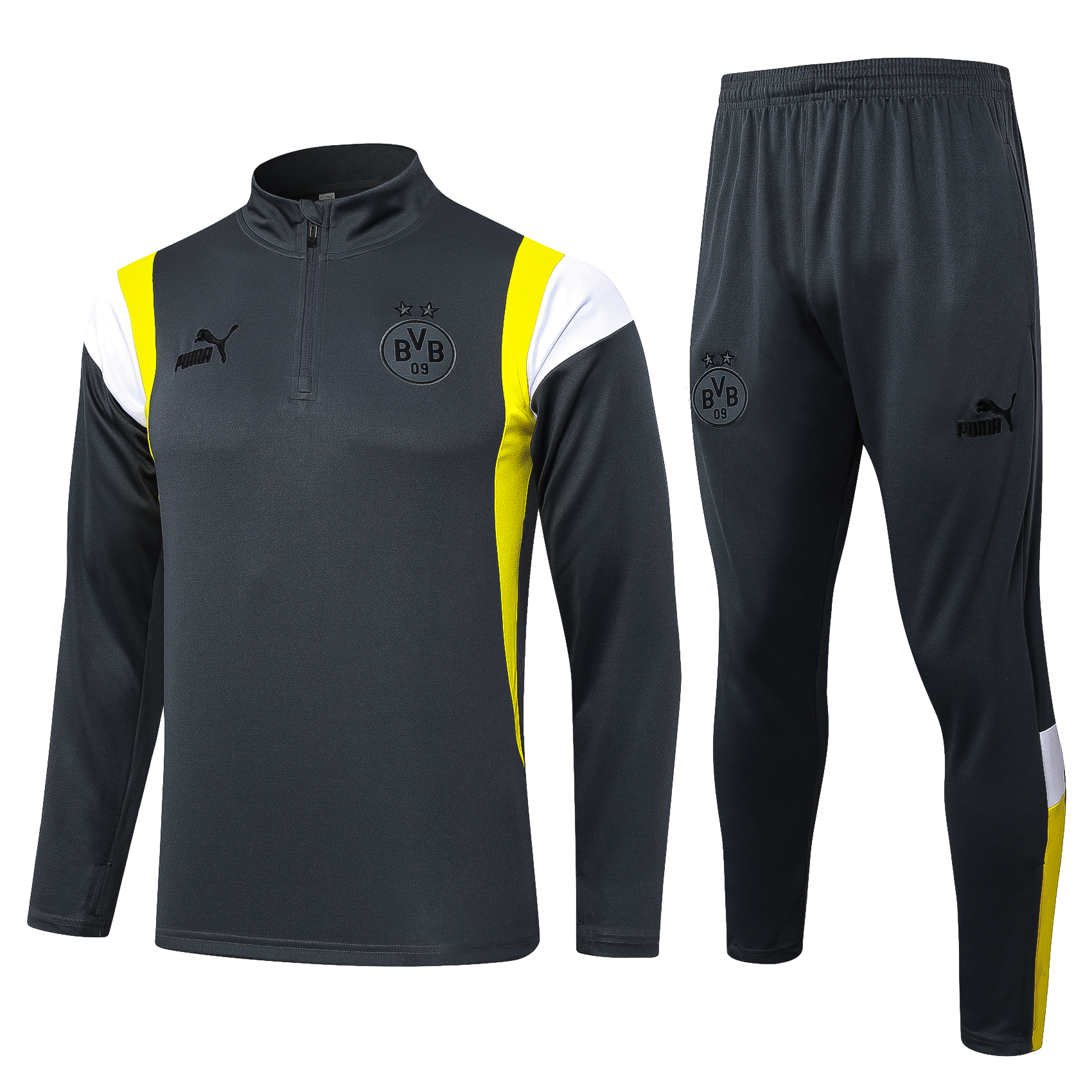Dortmund 23-24 Long Sleeve Training Set - Grey - JerseysGala