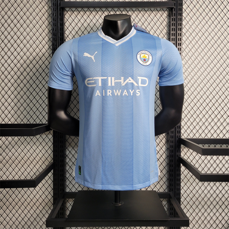 Manchester City 23-24 Home Jersey - Player Version - JerseysGala