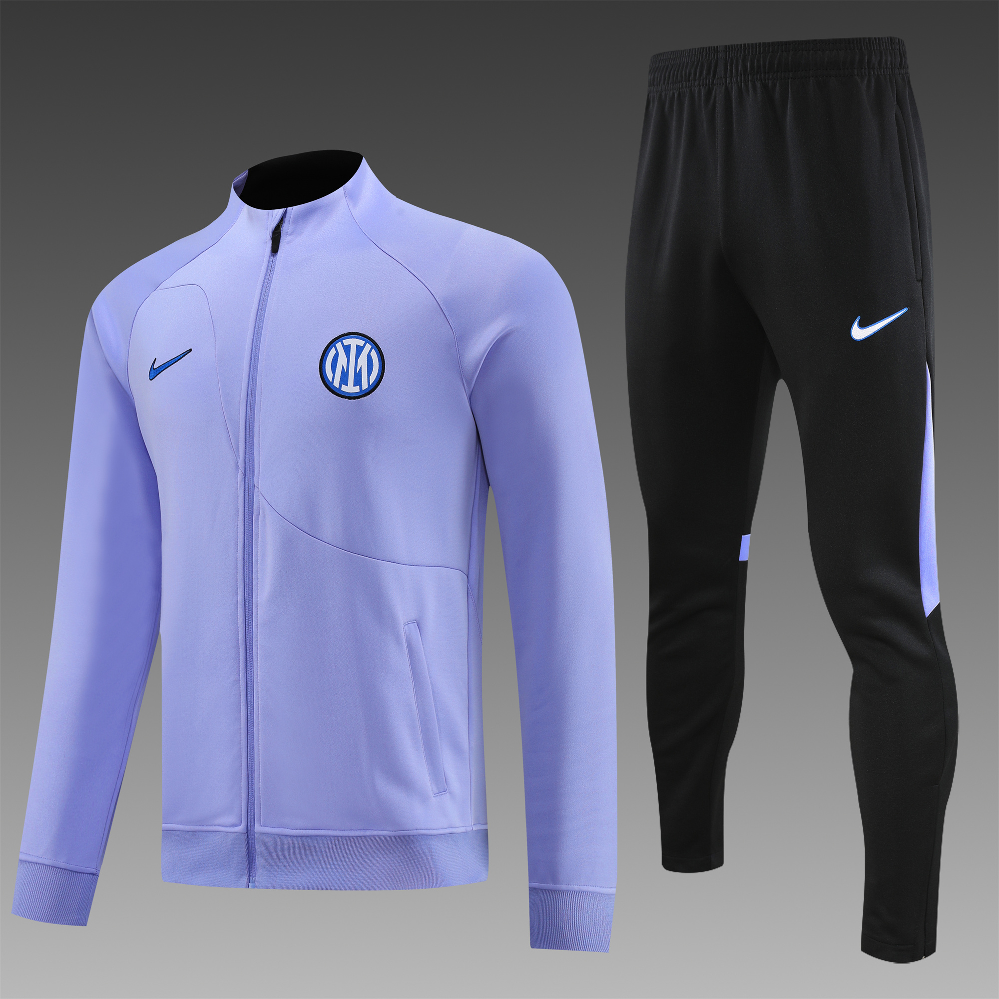 Inter Milan 23-24 Jacket Training Tracksuit Purple - JerseysGala