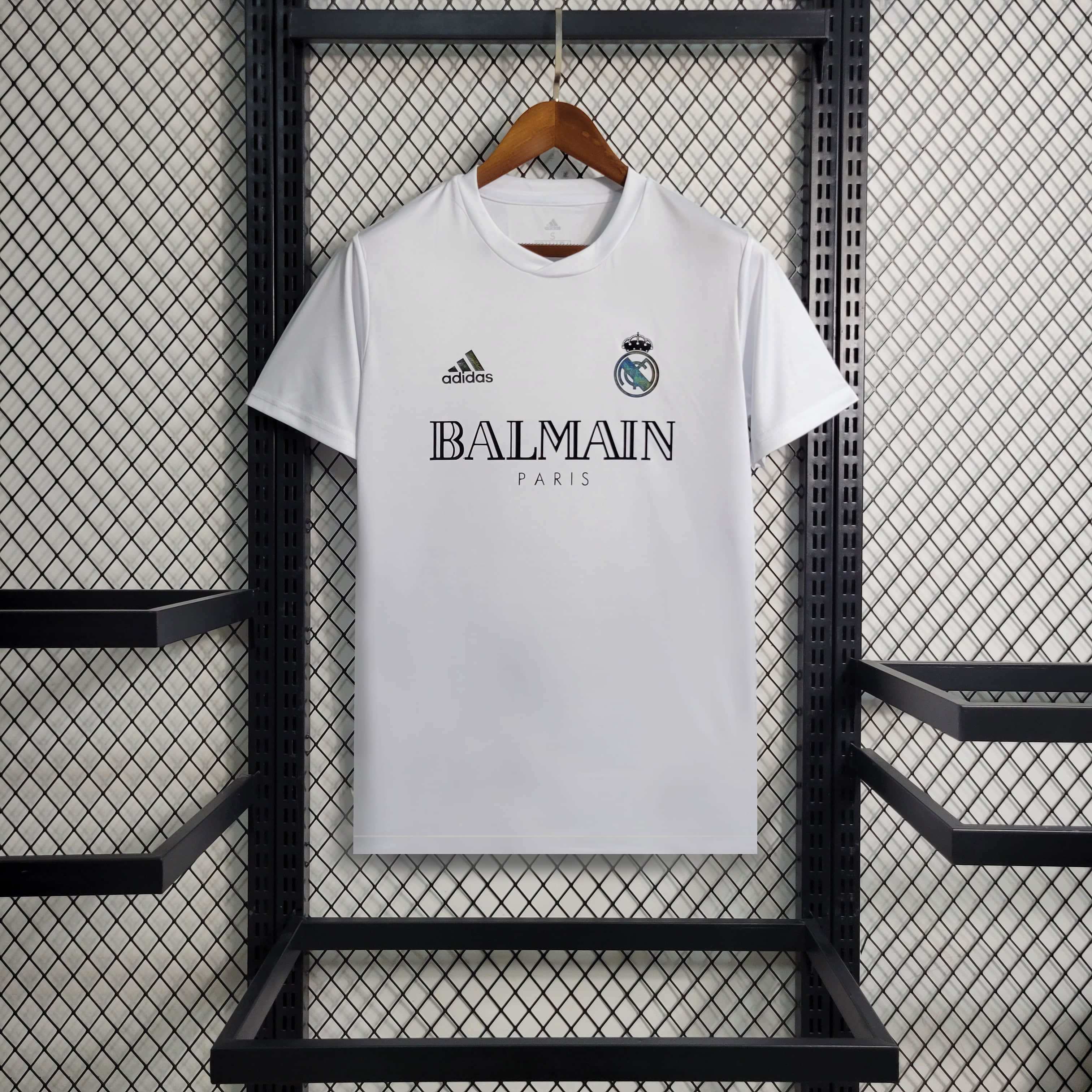 Real Madrid x B.A.L.M.A.I.N 23-24 White Special Edition Jersey - Fans Version - JerseysGala