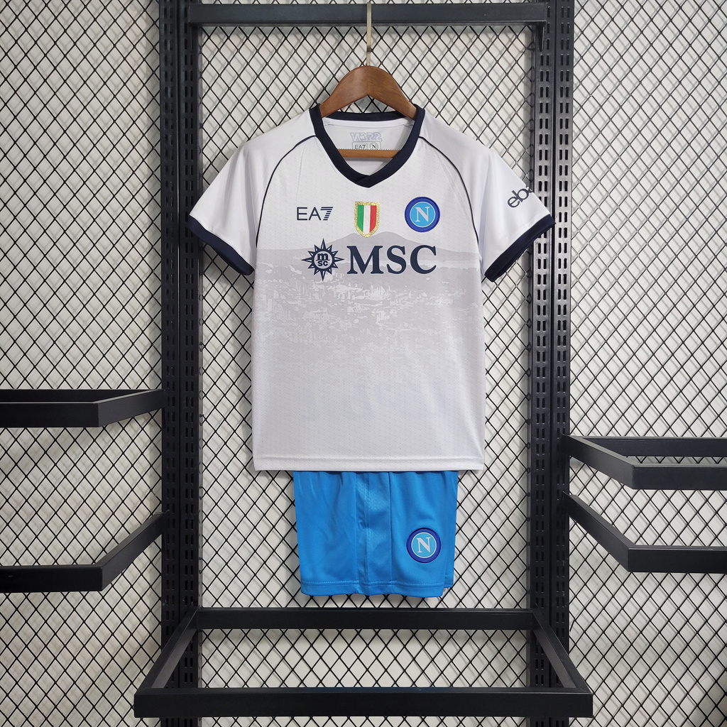 Napoli 23-24 Away Kids Kit - JerseysGala