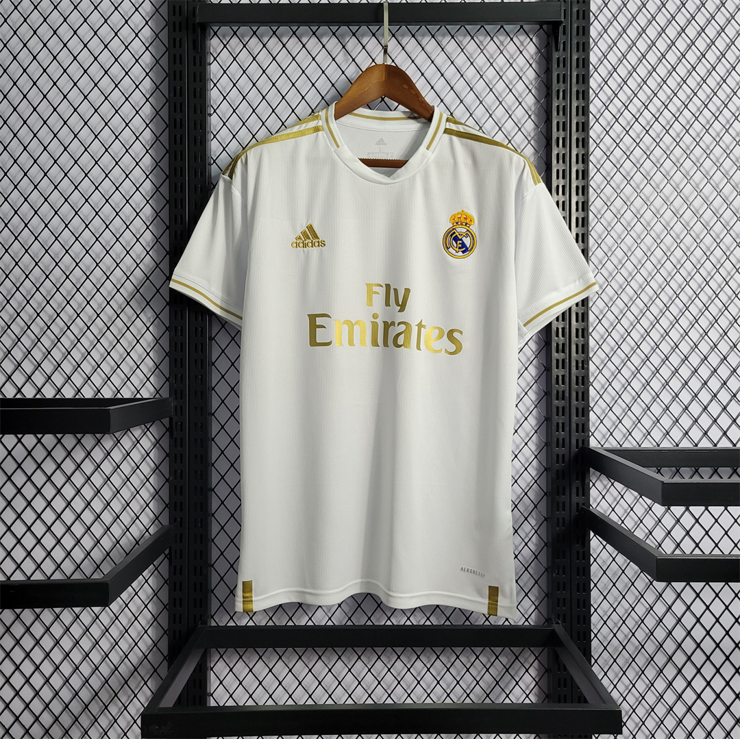 Retro Real Madrid 19-20 Home Stadium Jersey - JerseysGala