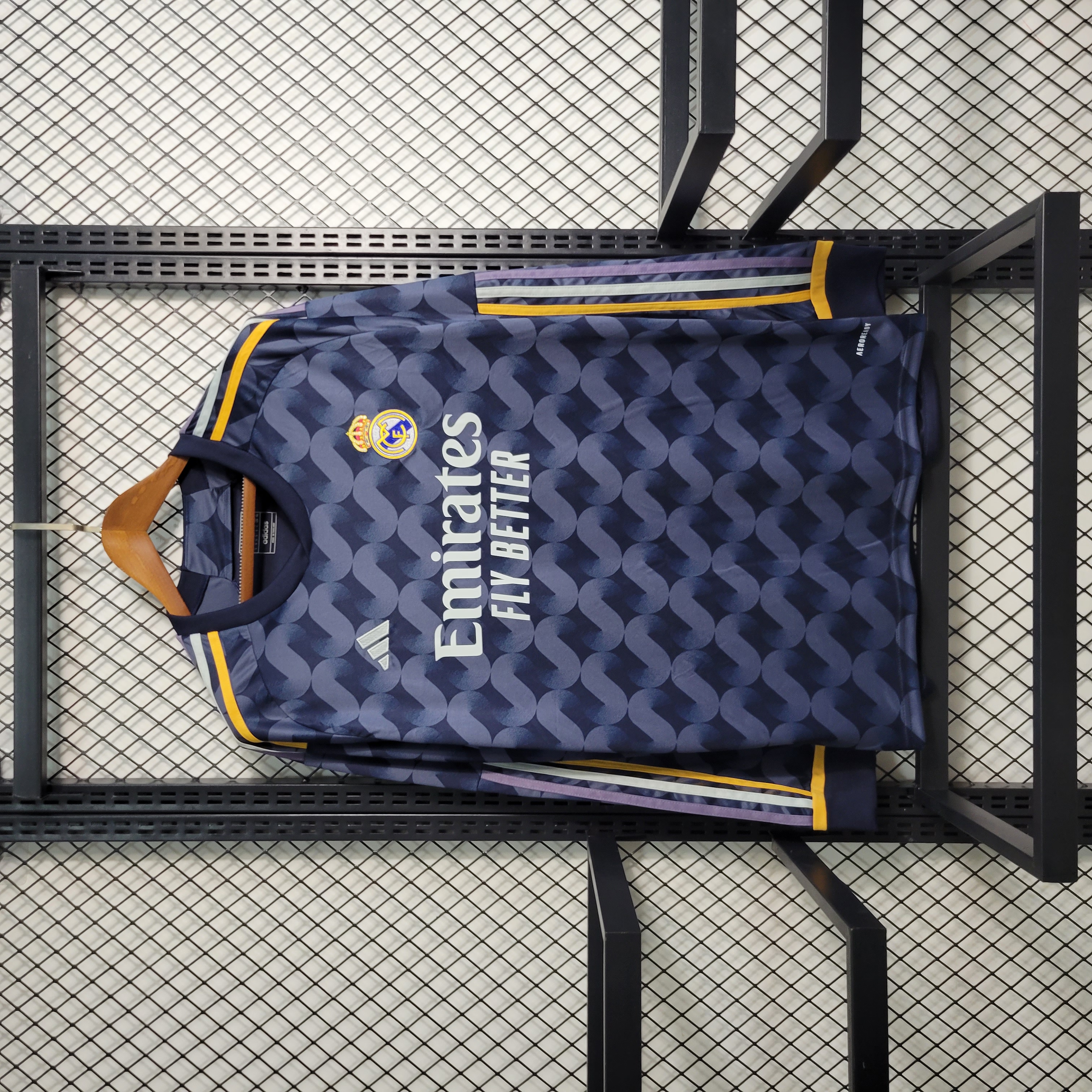 Real Madrid 23-24 Away Long Sleeve Jersey - Fans Version - JerseysGala
