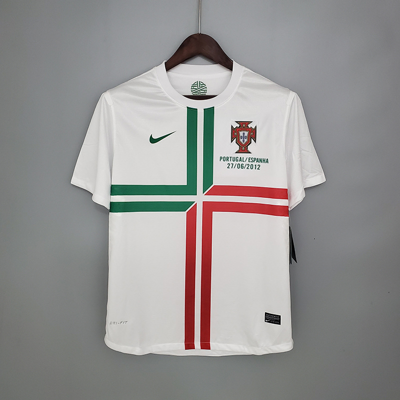 Retro Portugal 2012 Away Stadium Jersey - JerseysGala
