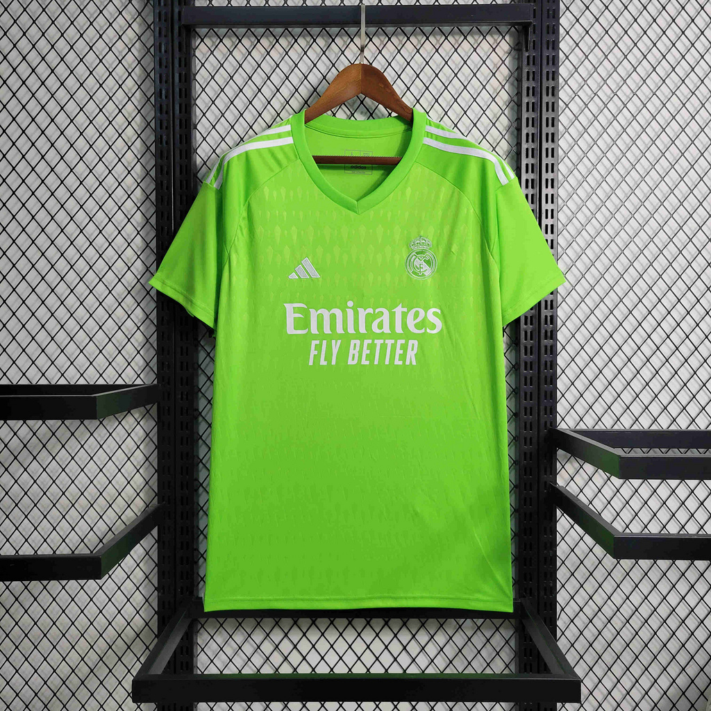 Real Madrid 23/24 Goalkeeper Green Jersey - Fans Version - JerseysGala