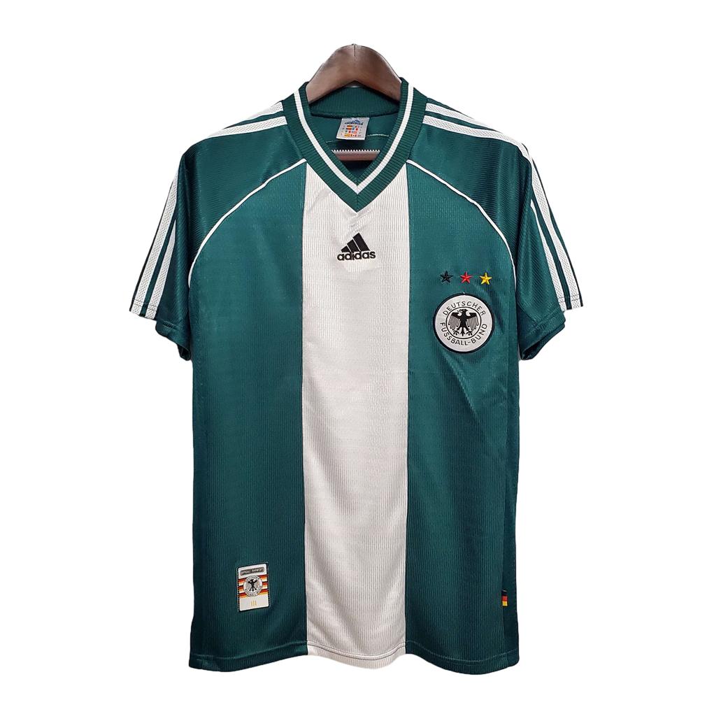 Retro Germany 1998 Away Stadium Jersey - JerseysGala