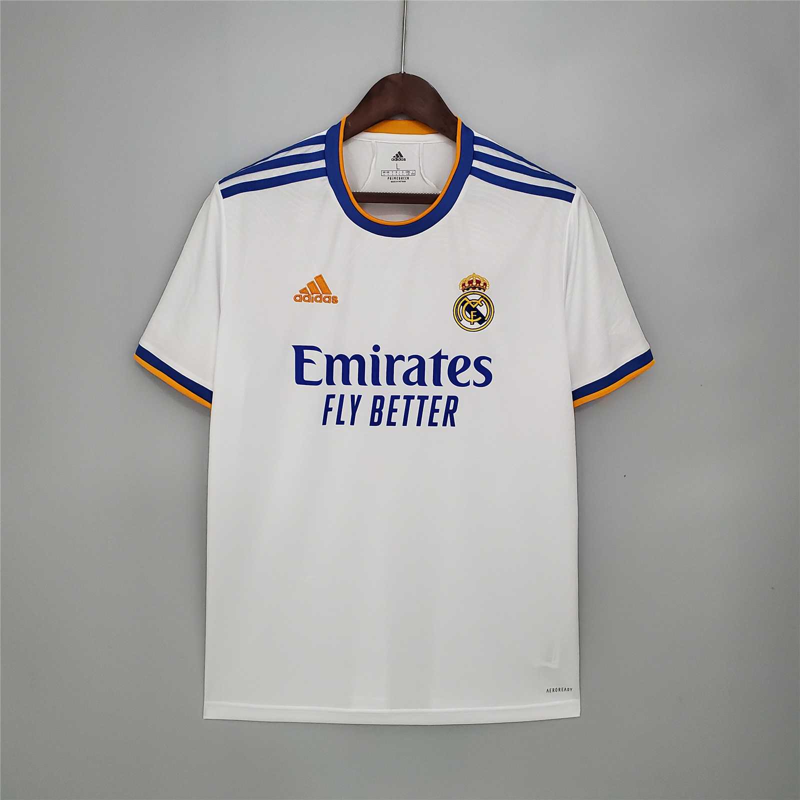 Real Madrid Retro 21-22 Home Jersey - JerseysGala