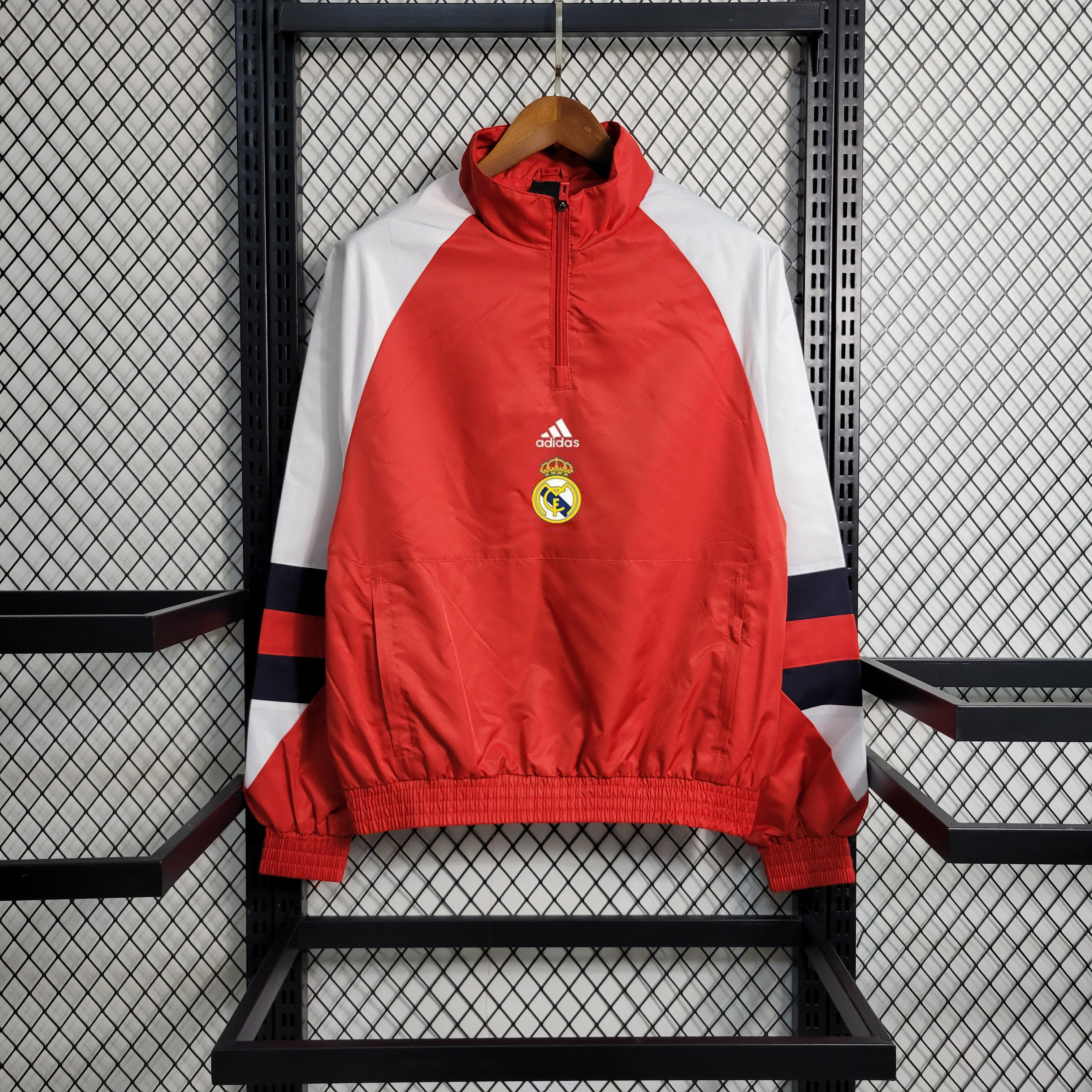 23-24 Real Madrid Red Windbreaker S-XXL - JerseysGala