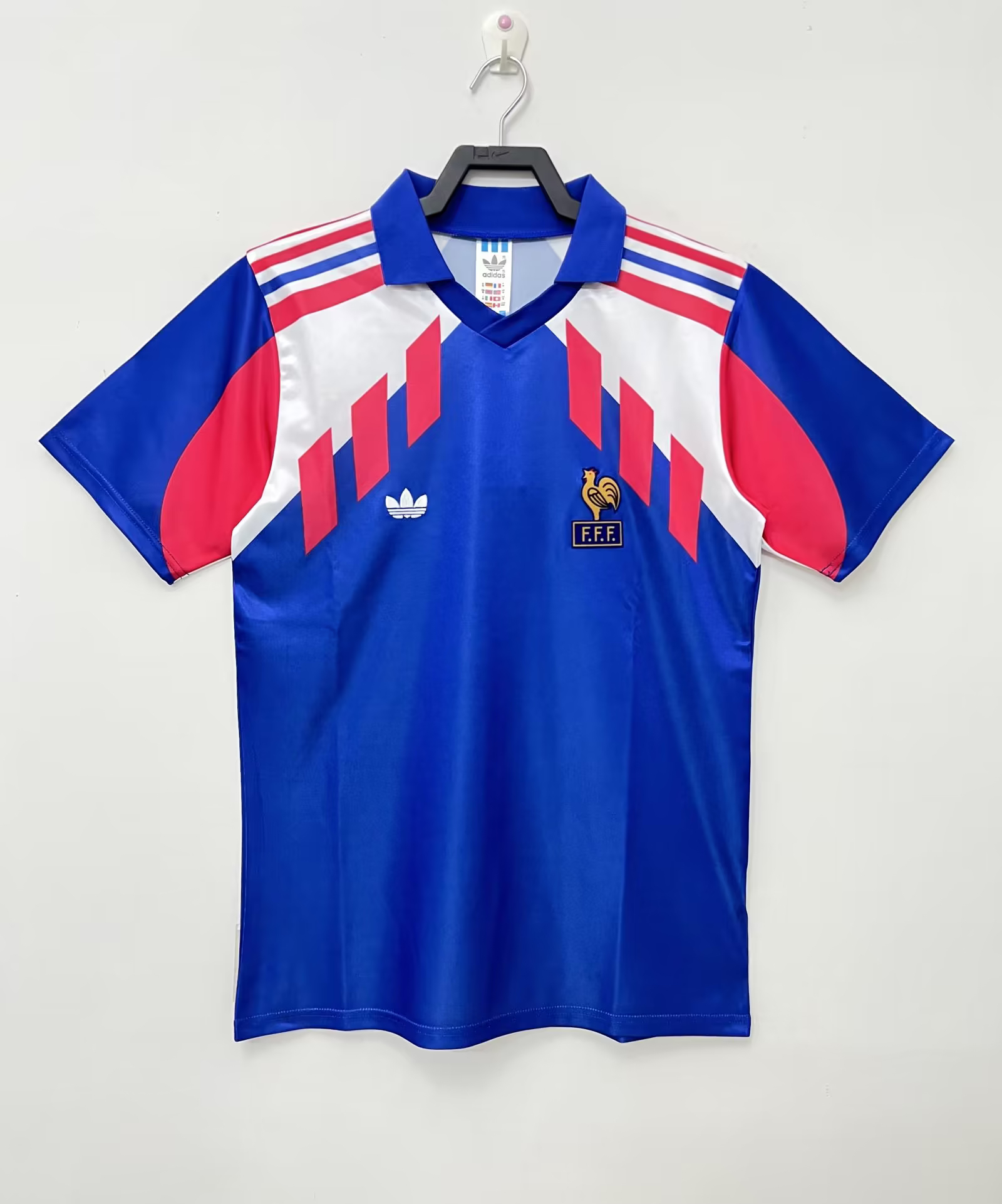 Retro France 1990 Home Stadium Jersey - JerseysGala