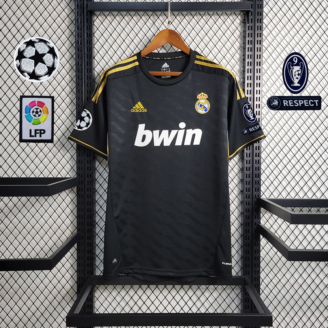Real Madrid Retro 11-12 Away Jersey - JerseysGala
