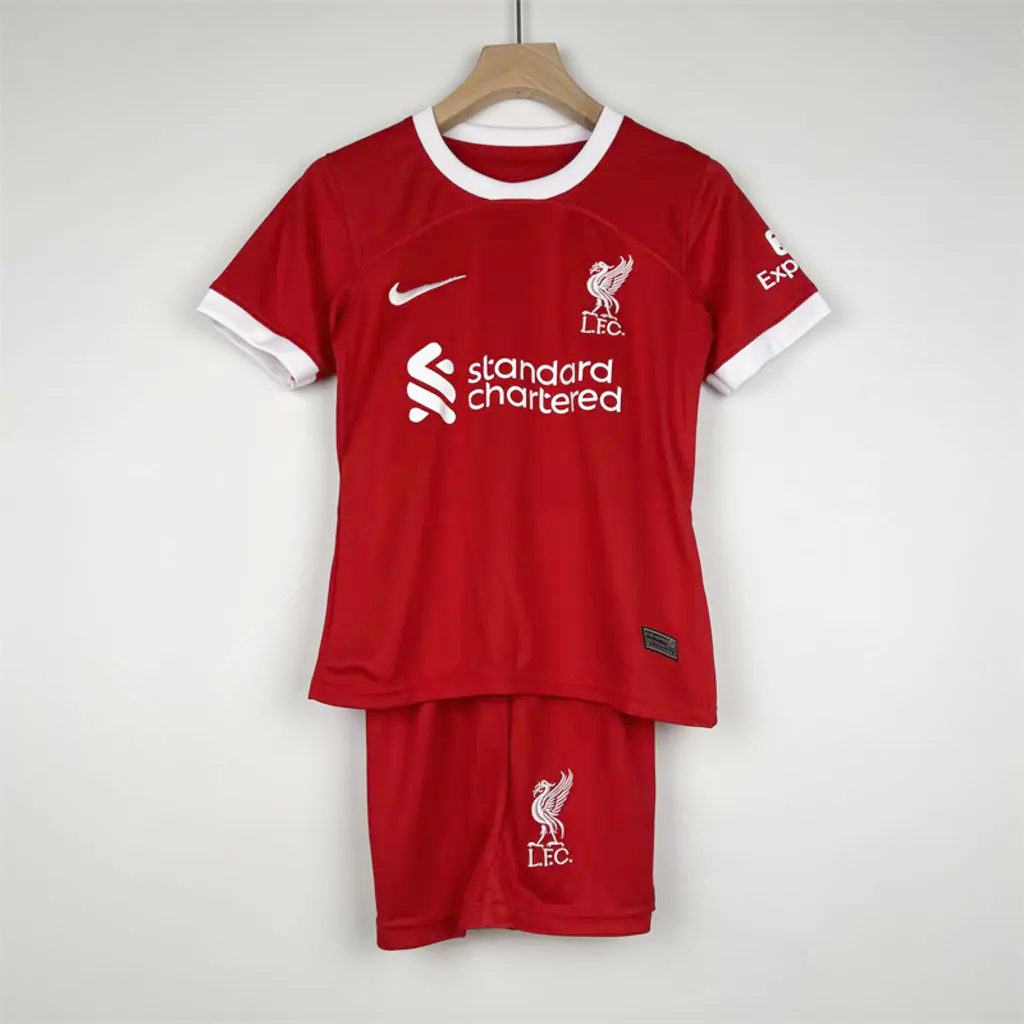 Liverpool 23/24 Home Kids Kit - JerseysGala