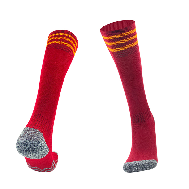 Roma 23-24 Home Socks - Red - JerseysGala