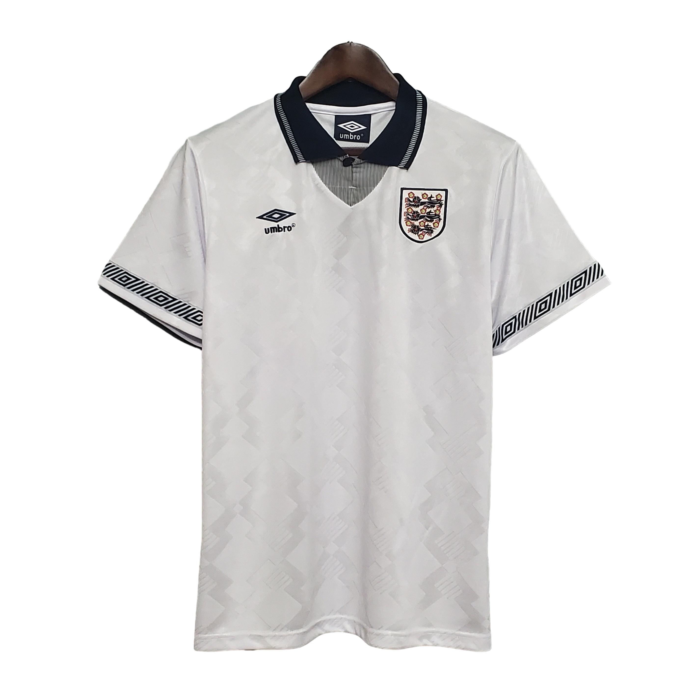 Retro England 1990 Home Stadium Jersey - JerseysGala