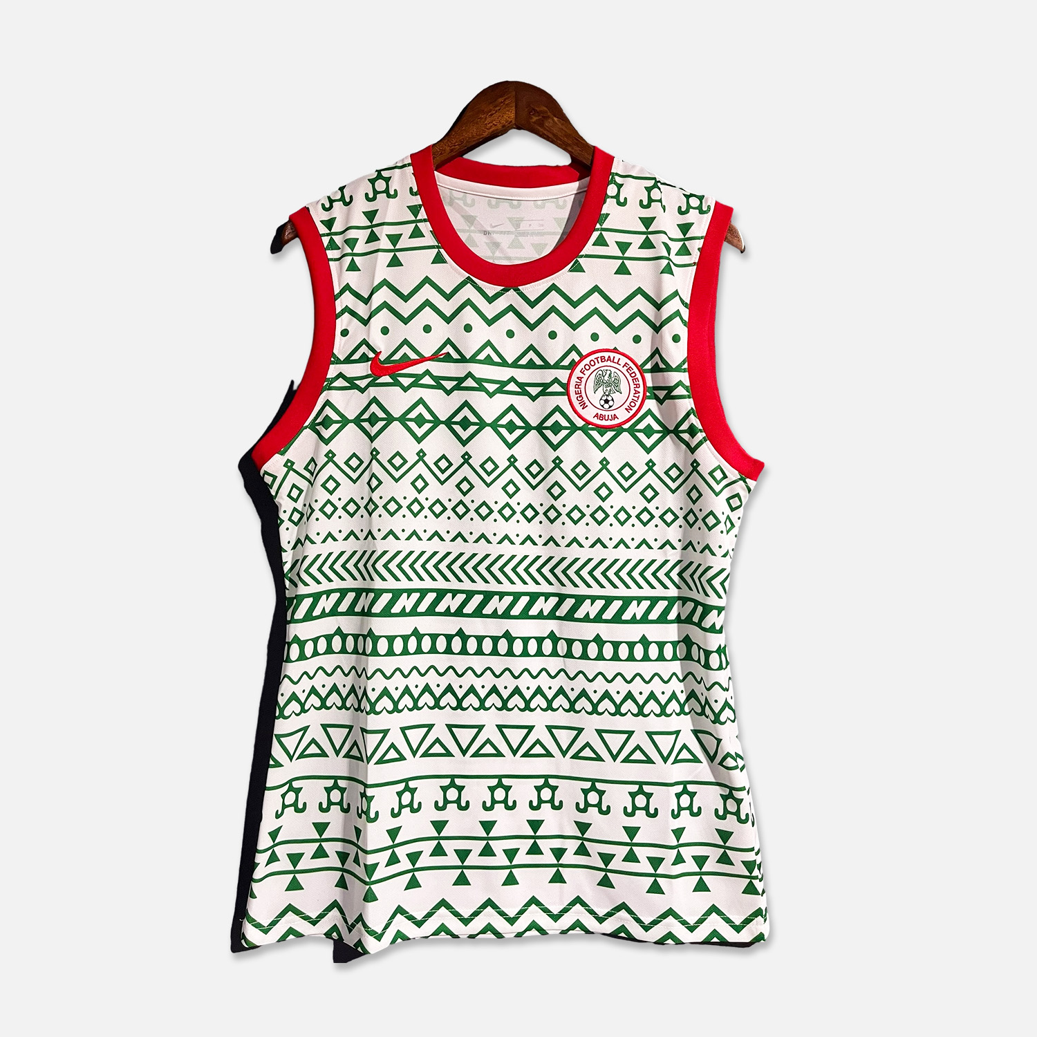 Nigeria 23-24 Training Vest - White & Green - JerseysGala