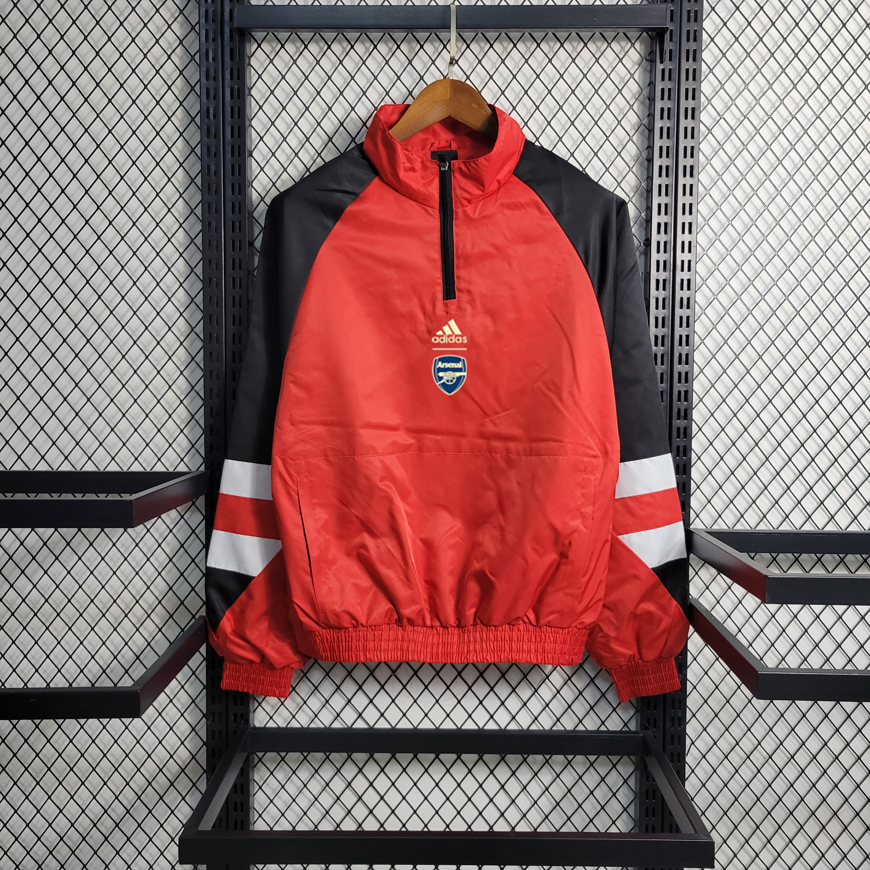 23-24 Arsenal Red Windbreaker S-XXL - JerseysGala