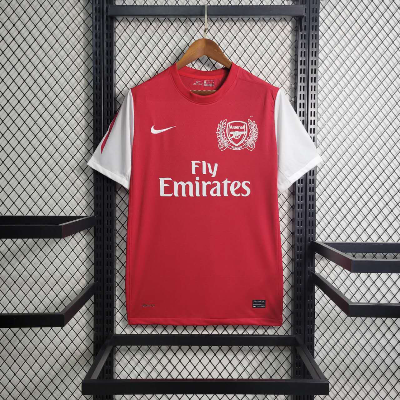 Arsenal Retro 11-12 125th Aniversary Home Stadium Jersey - JerseysGala