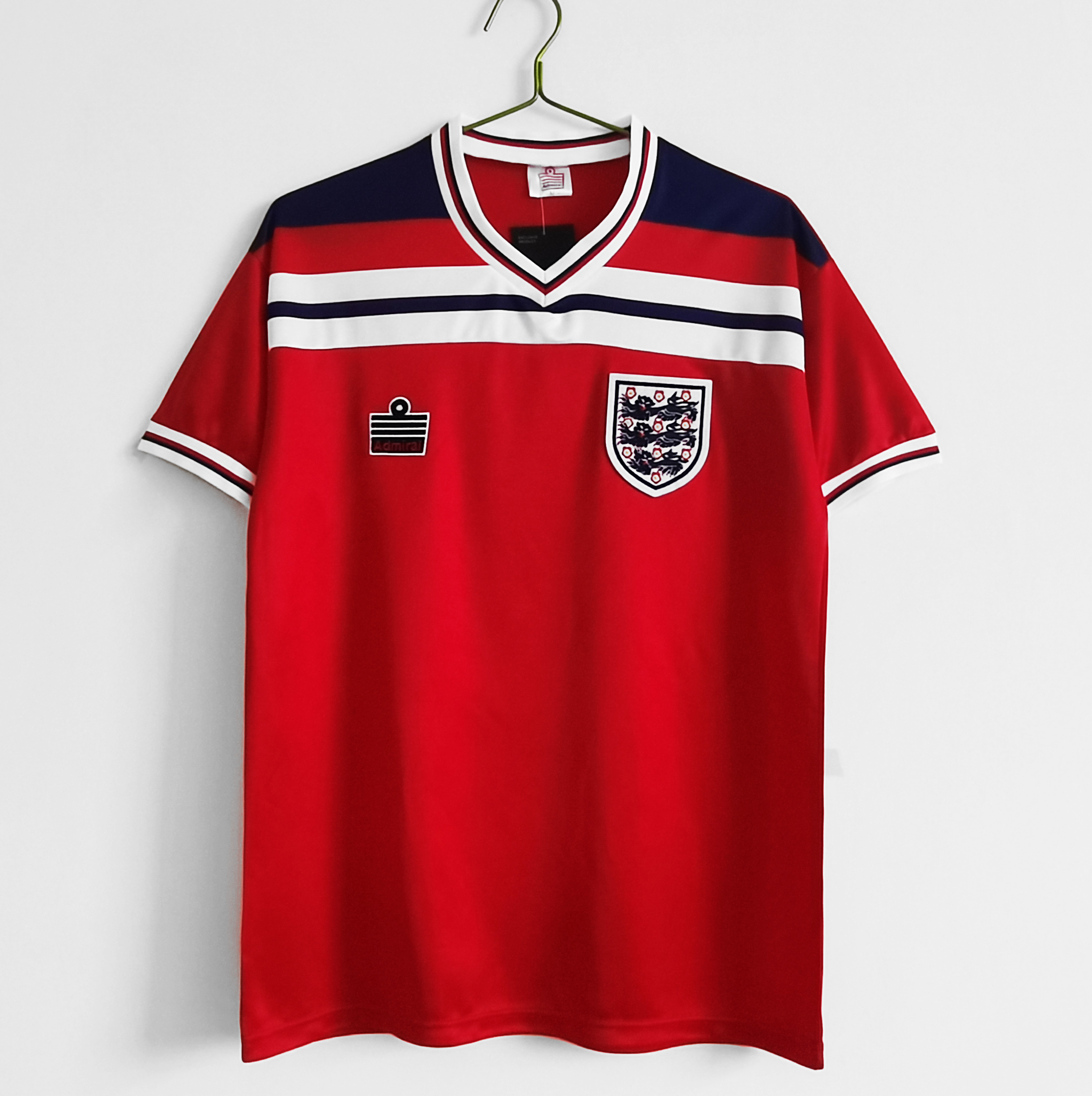 Retro England 1982 Away Stadium Jersey - JerseysGala