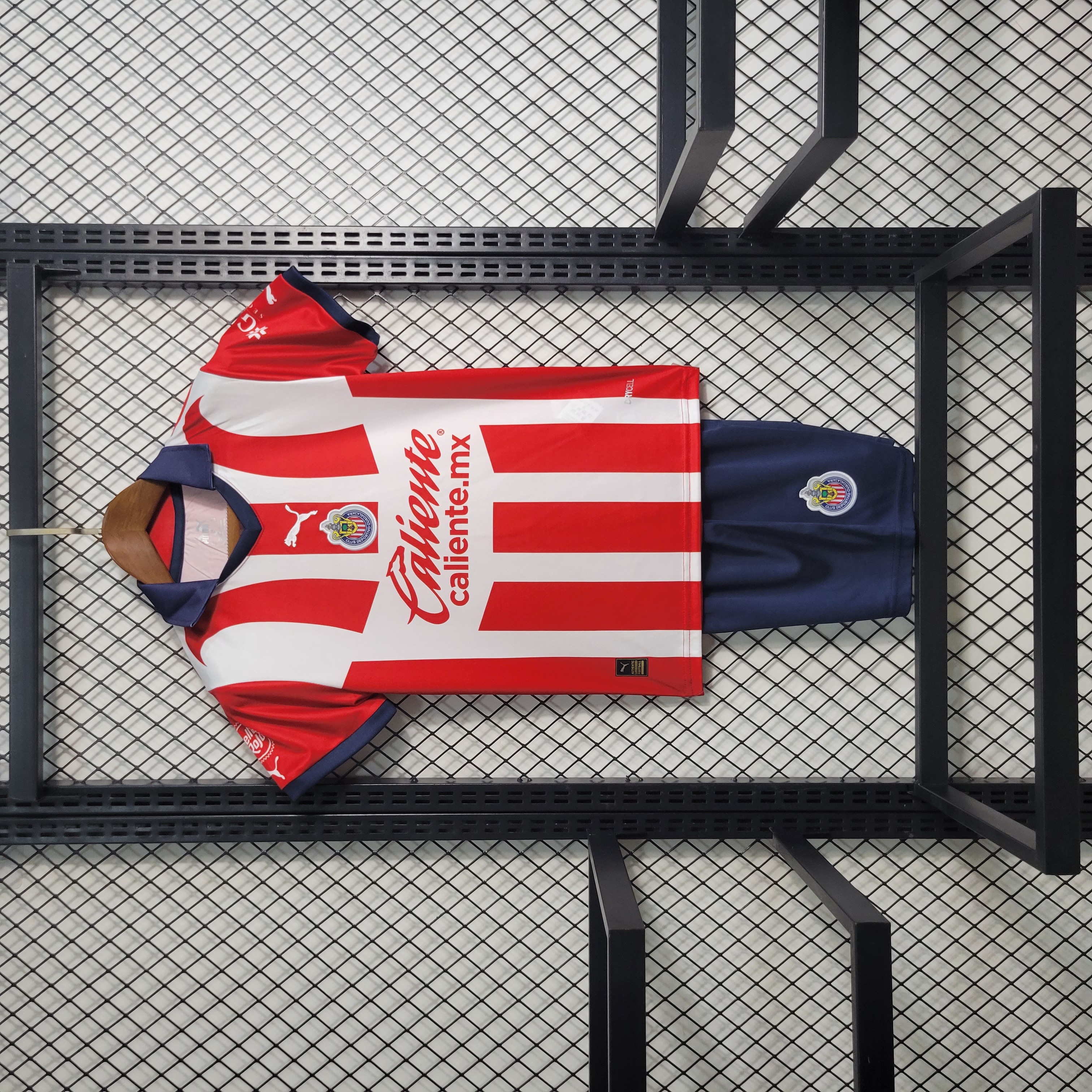 Chivas de Guadalajara 23-24 Home Stadium Kids Kit - JerseysGala