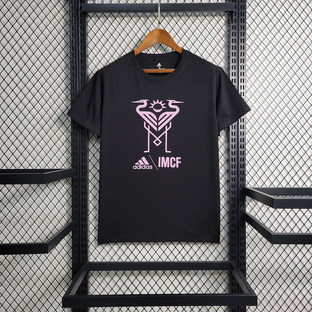 INT M.A.M 23-24 Casual Shirt Black&Pink - JerseysGala