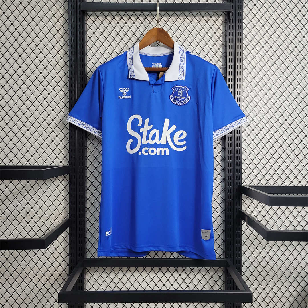 Everton 23-24 Home Stadium Jersey - Fans Version - JerseysGala