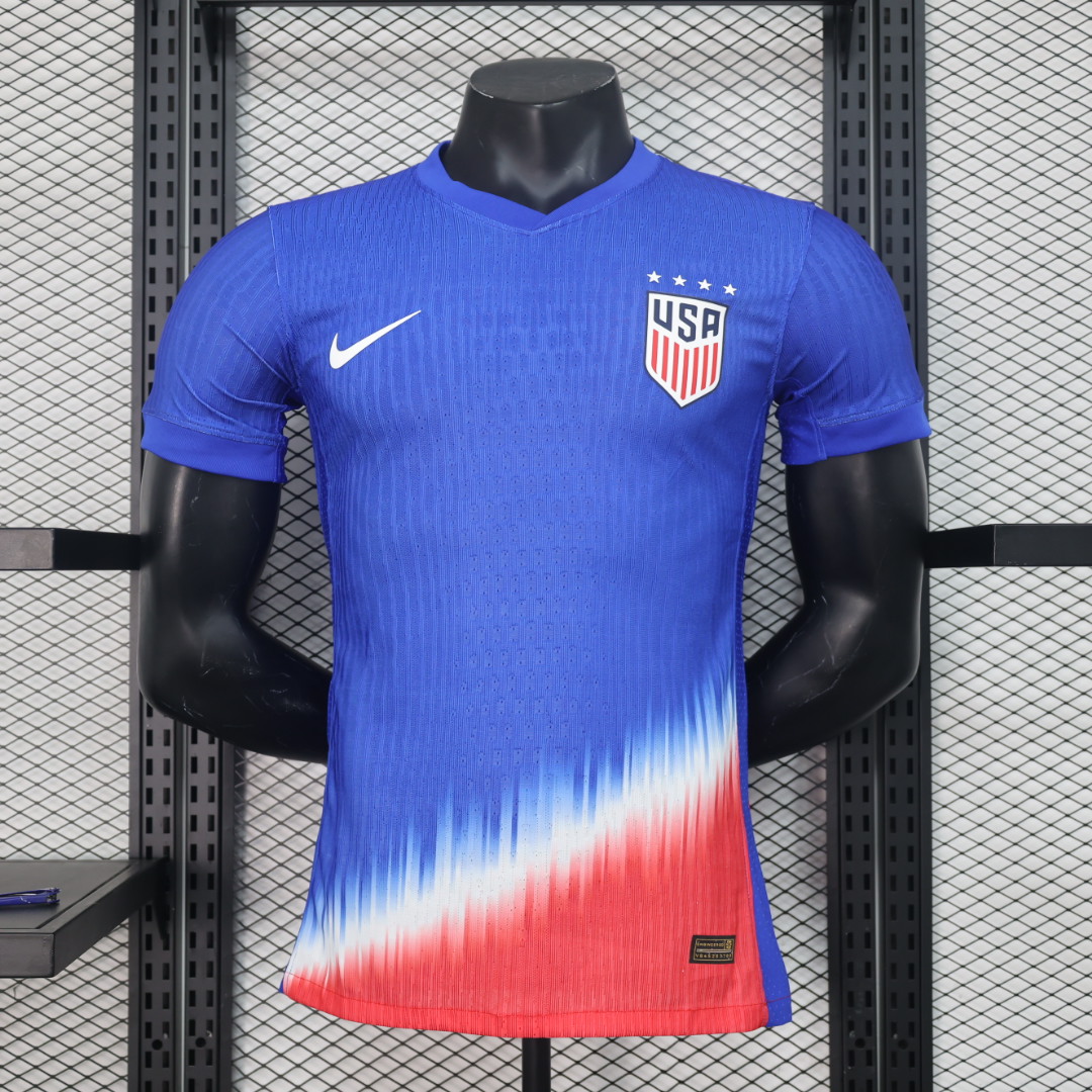 United States USA 2024 Away Stadium Jersey - Player Version - JerseysGala