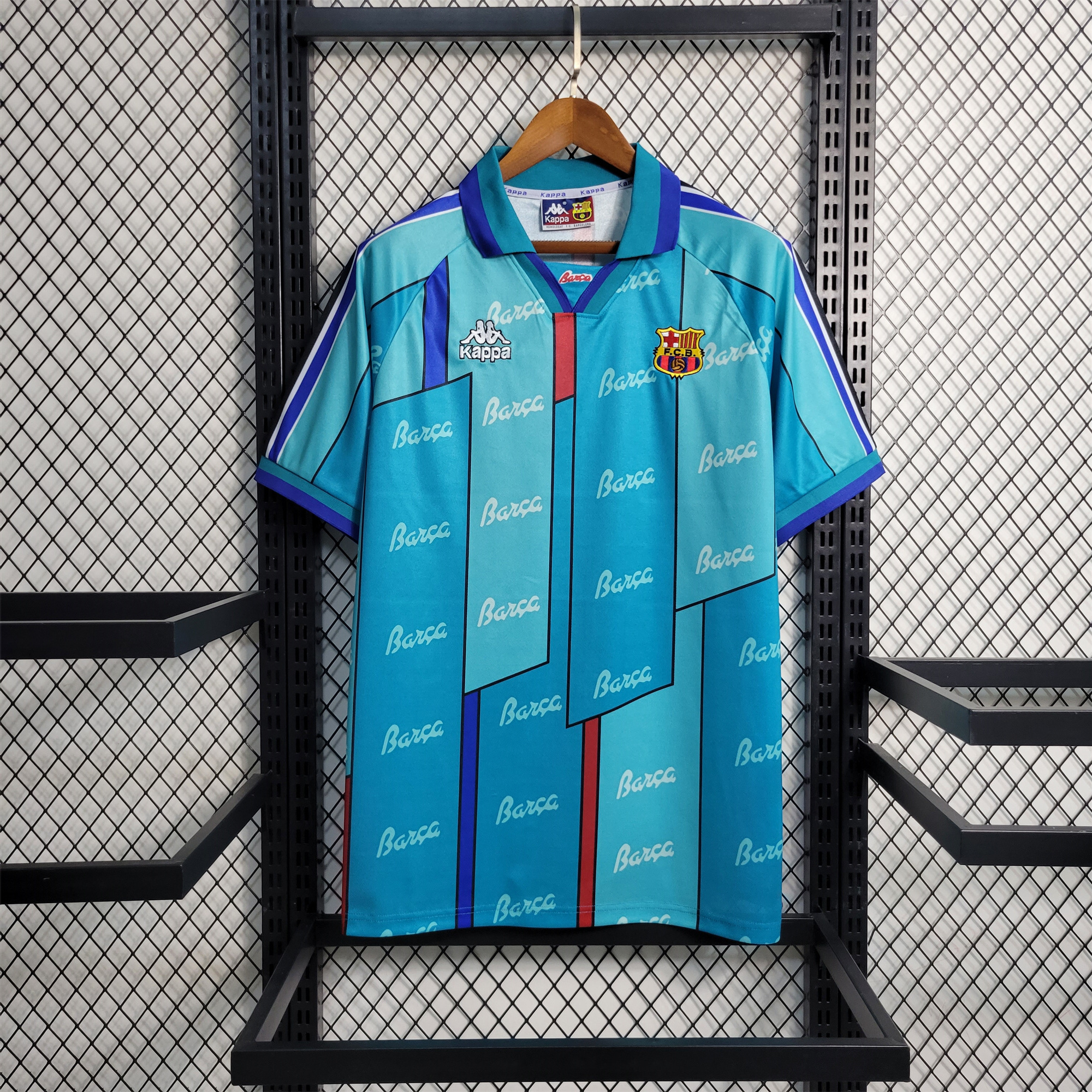B.A.R.S.A Retro 95-97 Away Stadium Jersey - JerseysGala