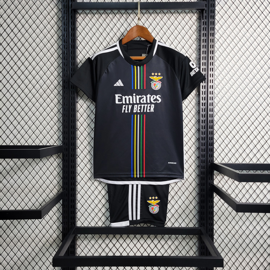 Benfica 23-24 Away Kids Kit - JerseysGala