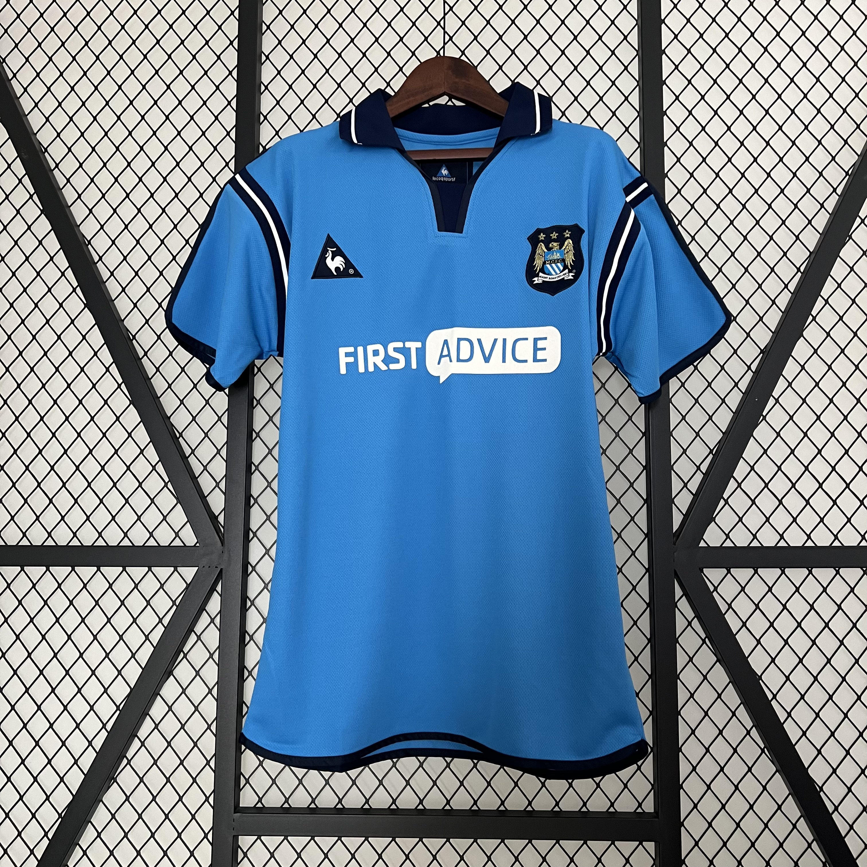 Retro Manchester City 2002-03 Home Stadium Jersey - JerseysGala