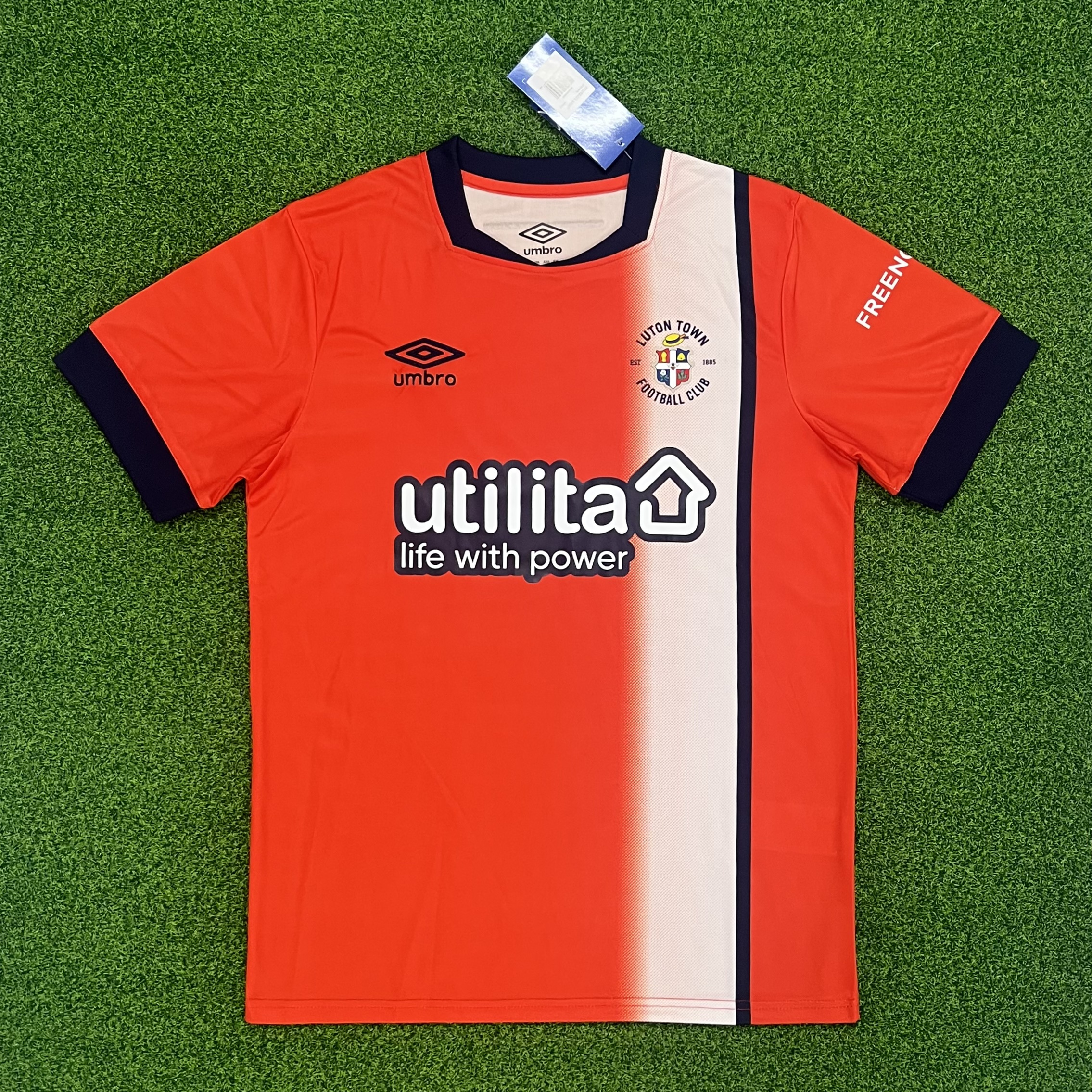 Luton Town 23-24 Home Stadium Jersey - Fans Version - JerseysGala