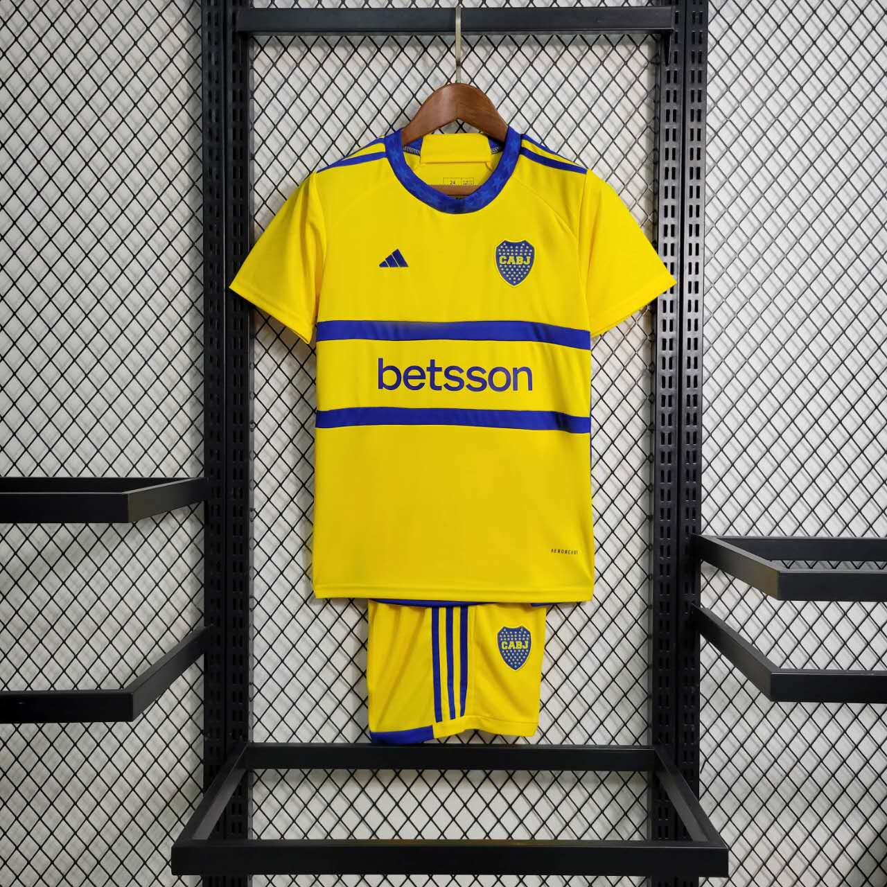 Boca Juniors 23-24 Away Stadium Kids Kit - JerseysGala