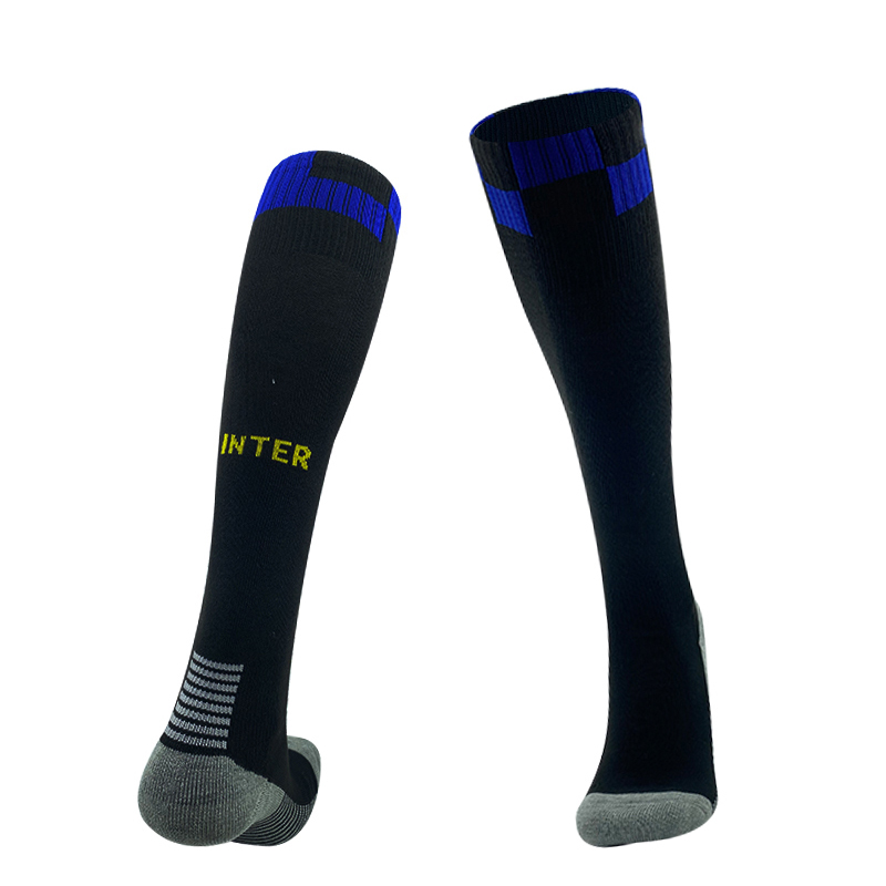 Inter Milan 23-24 Home Socks - Black - JerseysGala