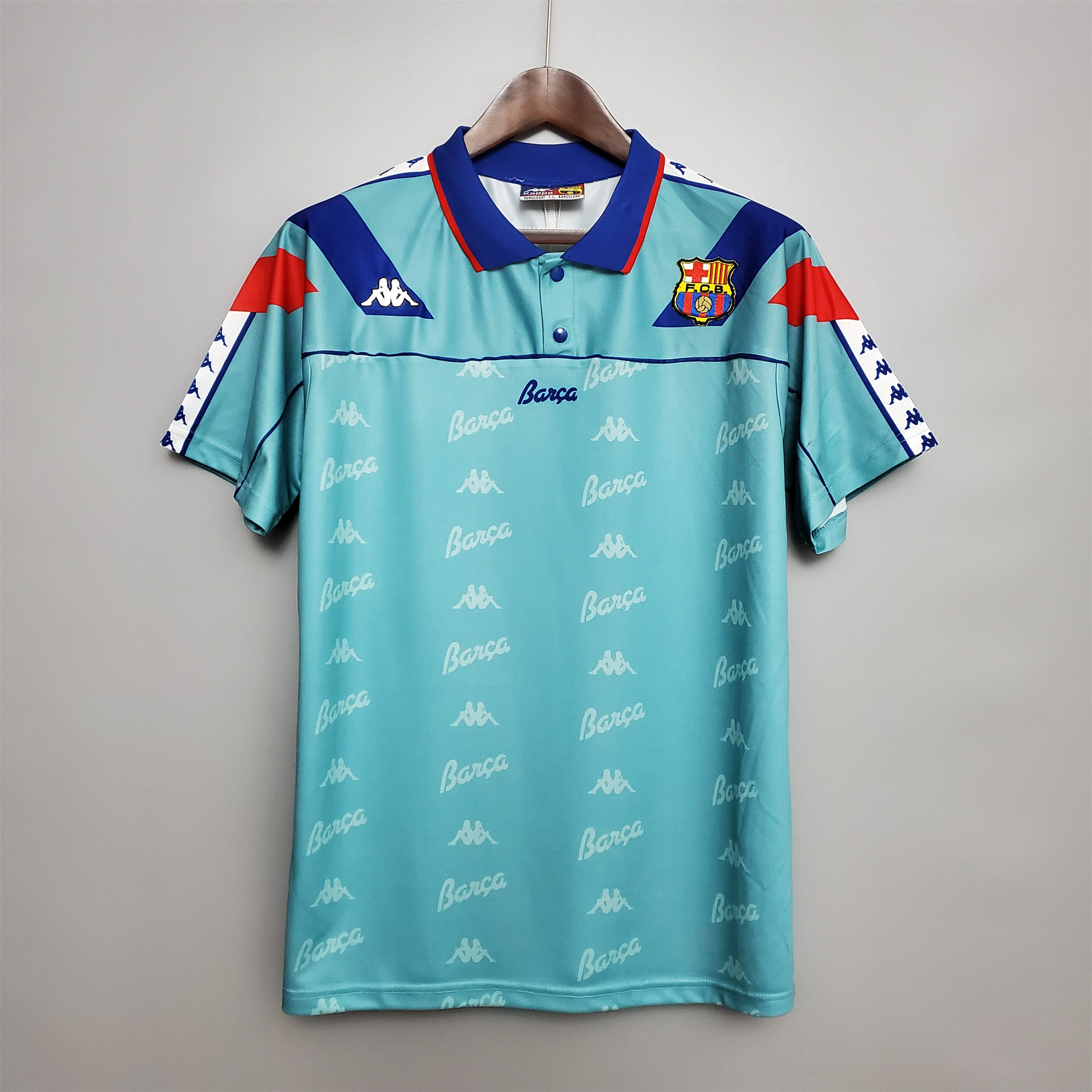 B.A.R.S.A Retro 92-95 Away Stadium Jersey - JerseysGala