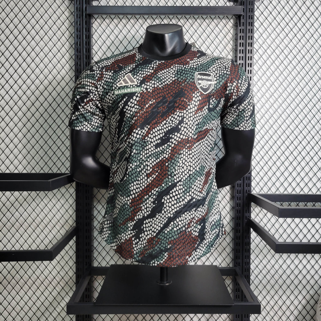Arsenal x M.A.H.A R.I.S.H.I Limited Edition Jersey - Player Version - JerseysGala