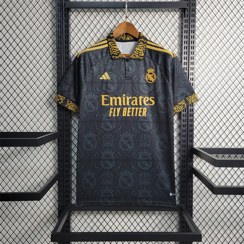 23/24 Real Madrid Black Concept Edition Jersey - Fans Version - JerseysGala