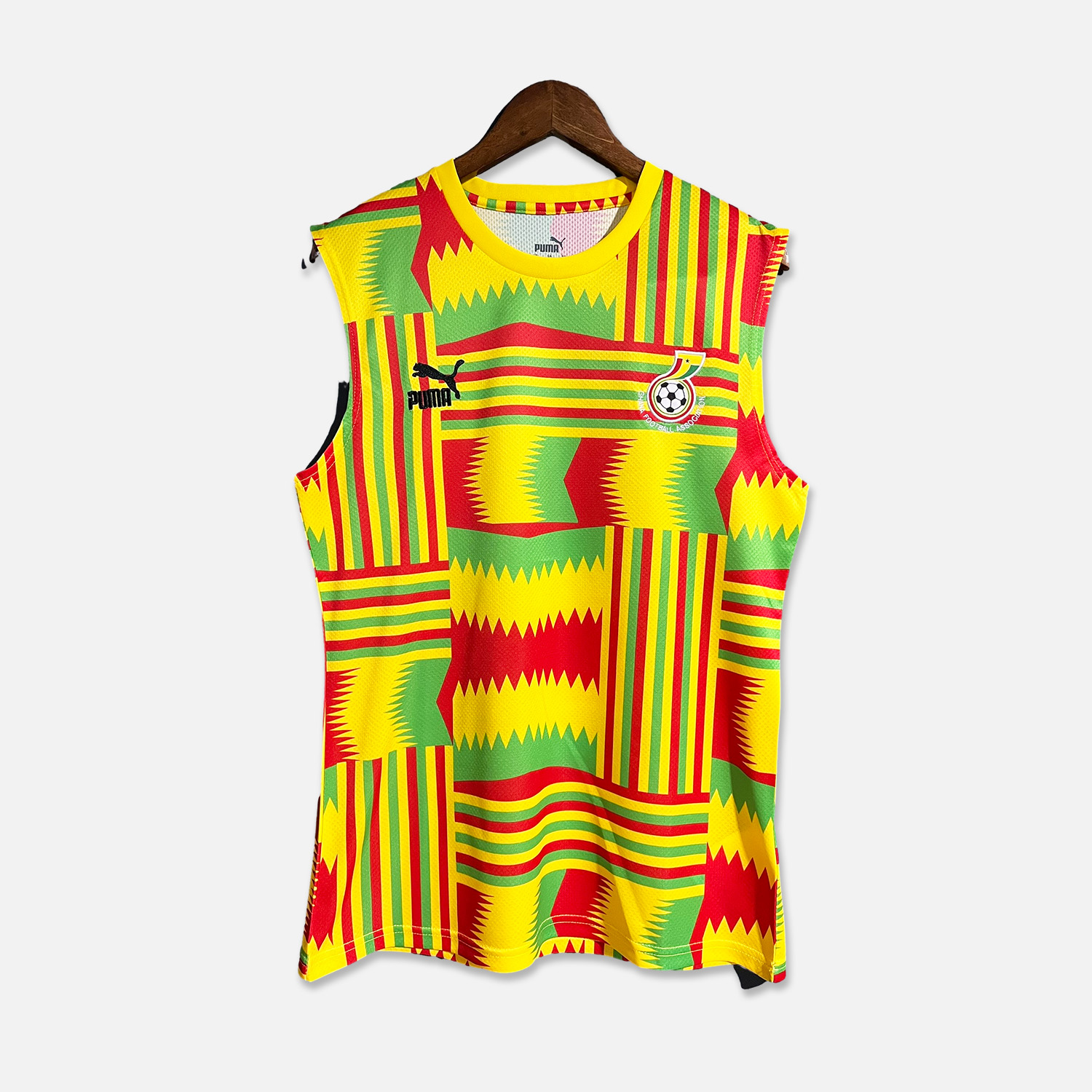 Ghana 23-24 Training Vest - Yellow - JerseysGala