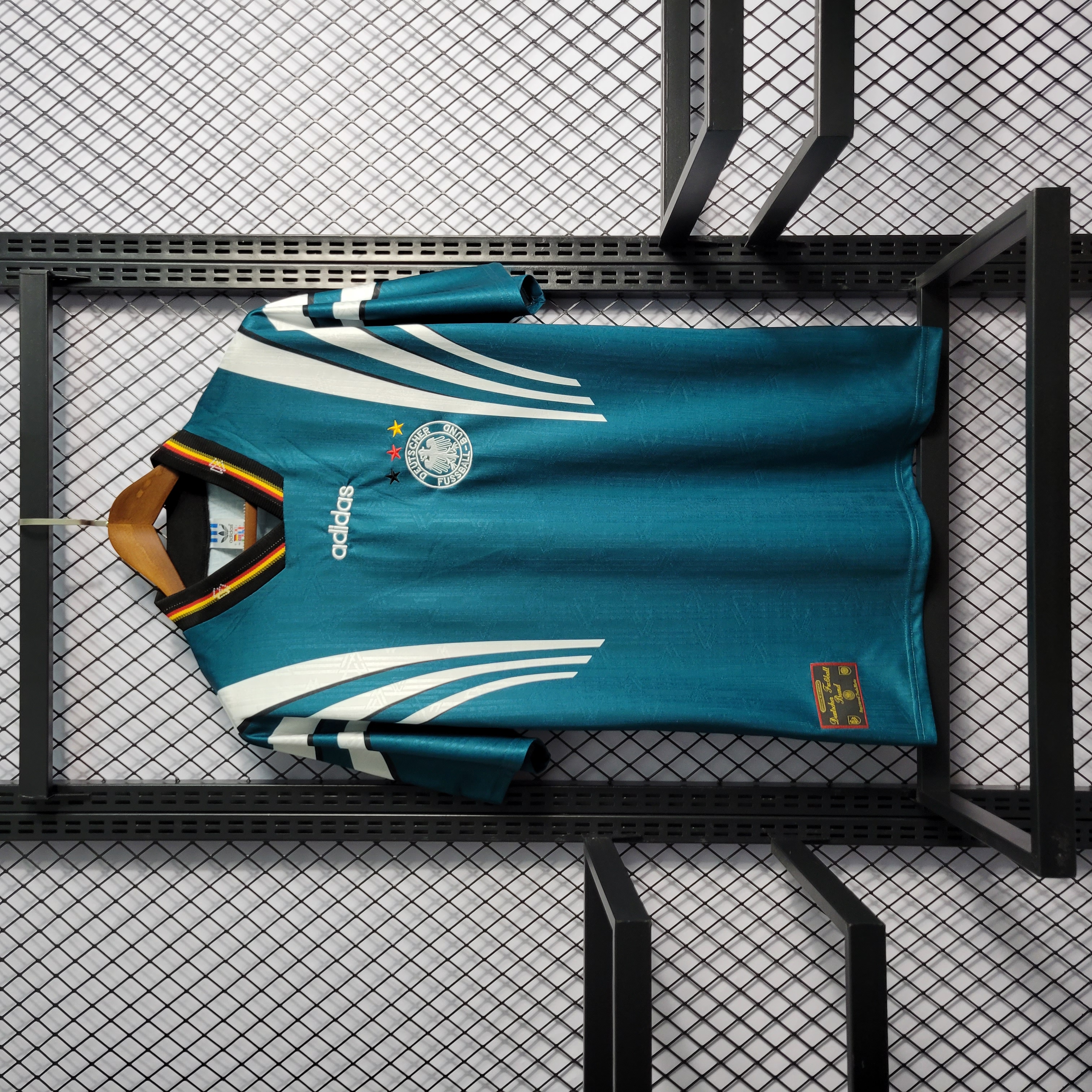 Retro Germany 1996 Away Stadium Jersey - JerseysGala