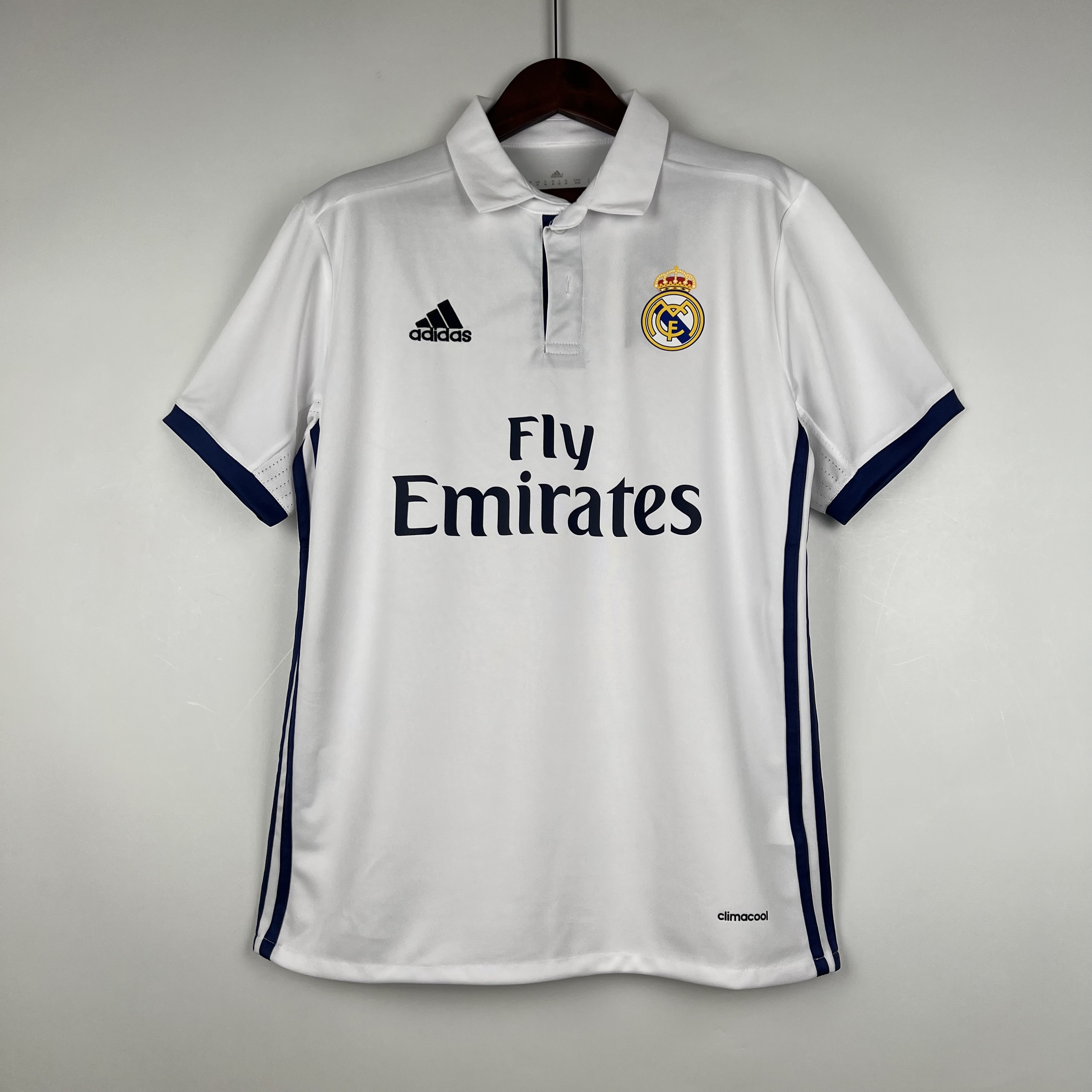 Retro Real Madrid 16-17 Home Stadium Jersey - JerseysGala