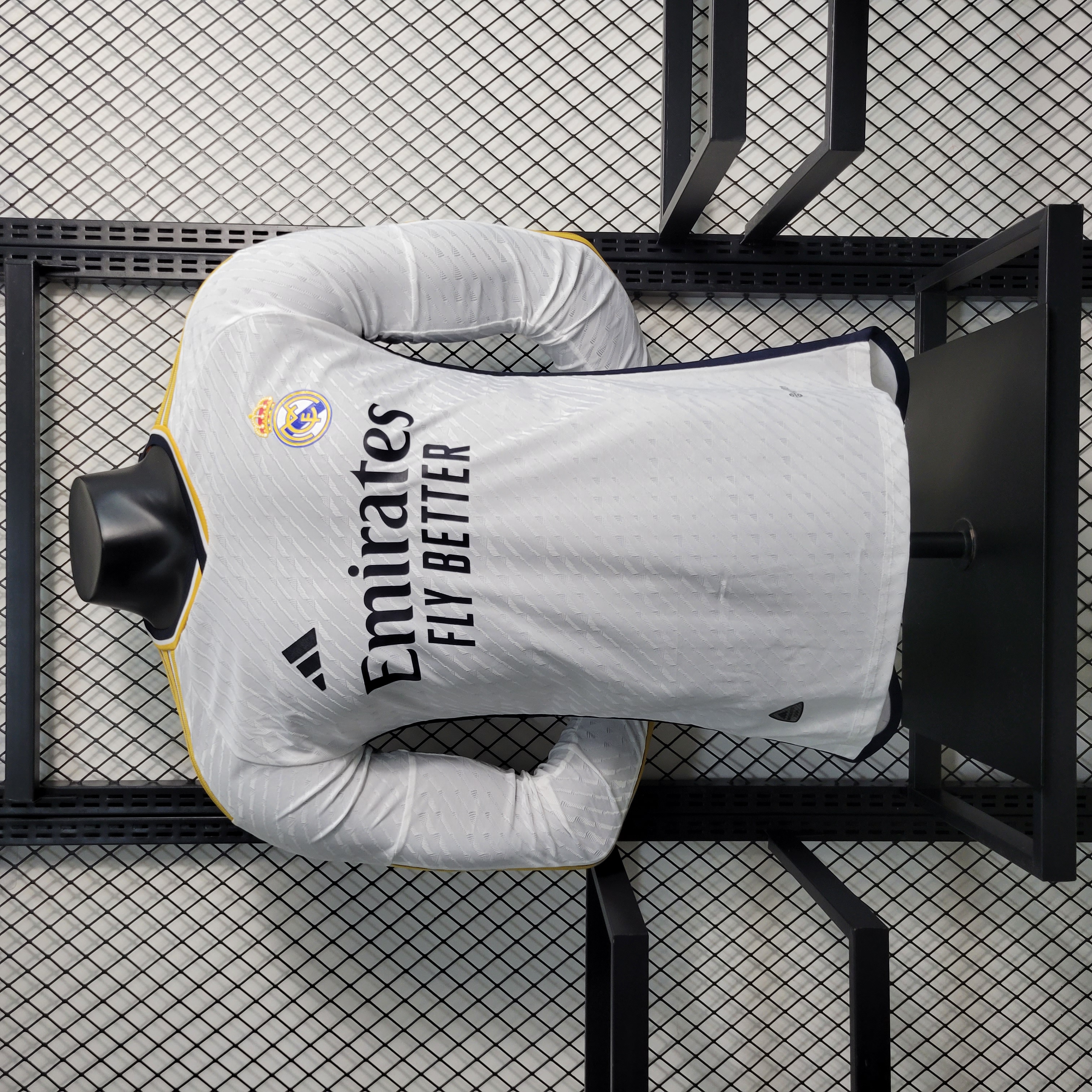 Real Madrid 23-24 Home Long Sleeve Jersey - Player Version - JerseysGala
