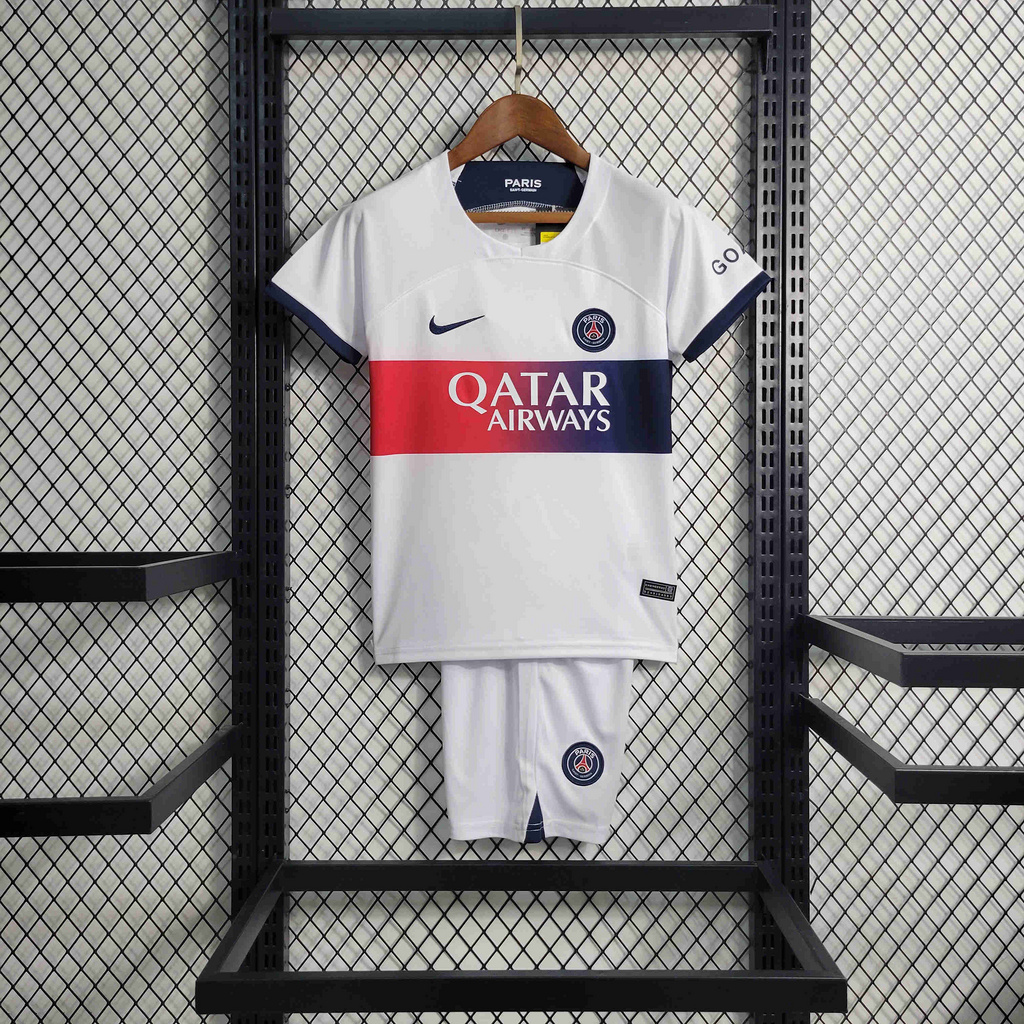 Paris Saint-Germain PSG 23-24 Away Kids kit - JerseysGala
