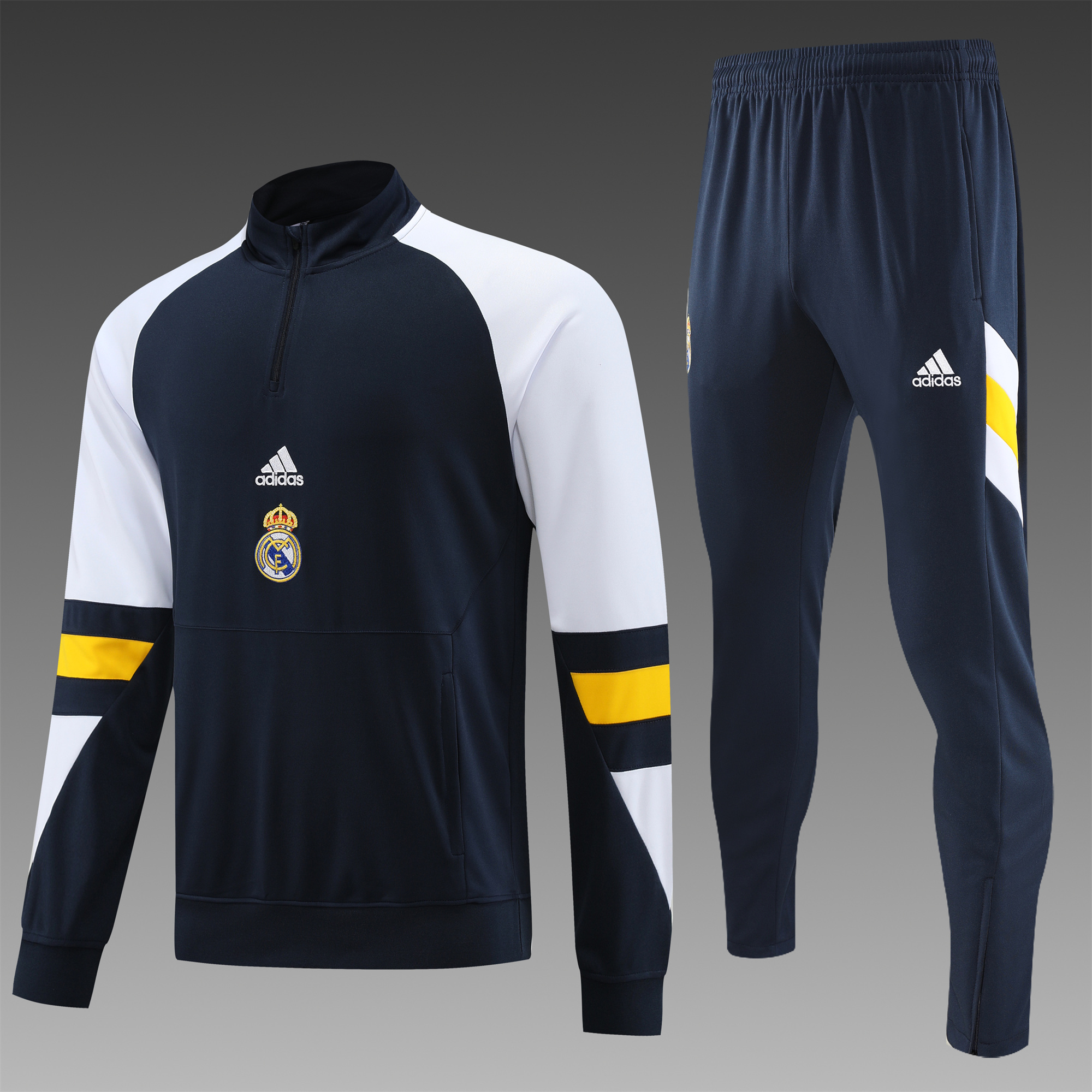 Real Madrid 23-24 Long Sleeve Training Set - JerseysGala