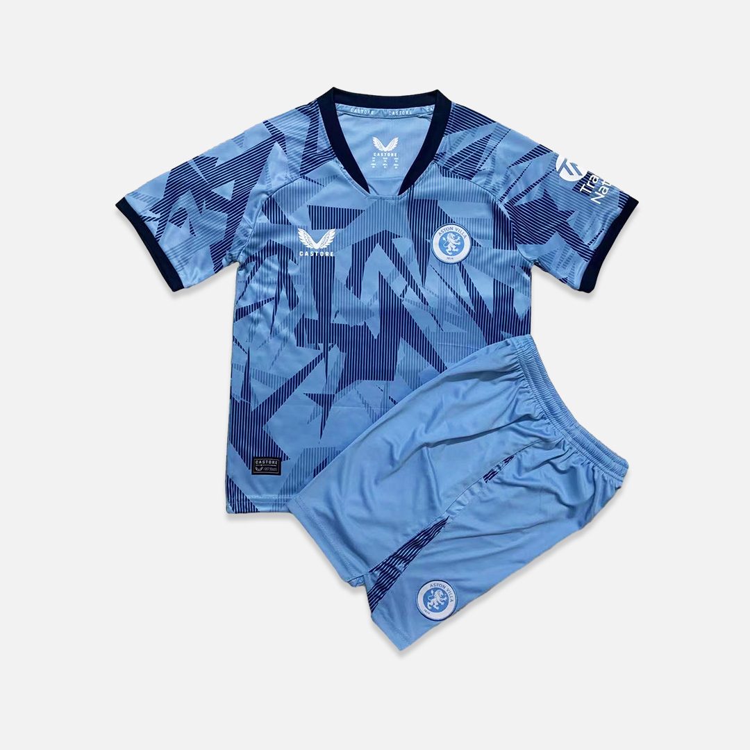 Aston Villa 23-24 Third Kids Kit - JerseysGala