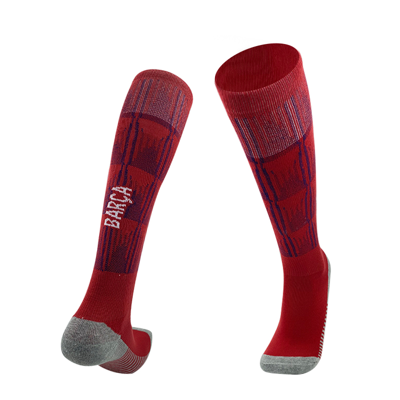 B.A.R.S.A 23-24 Home Socks - Red - JerseysGala
