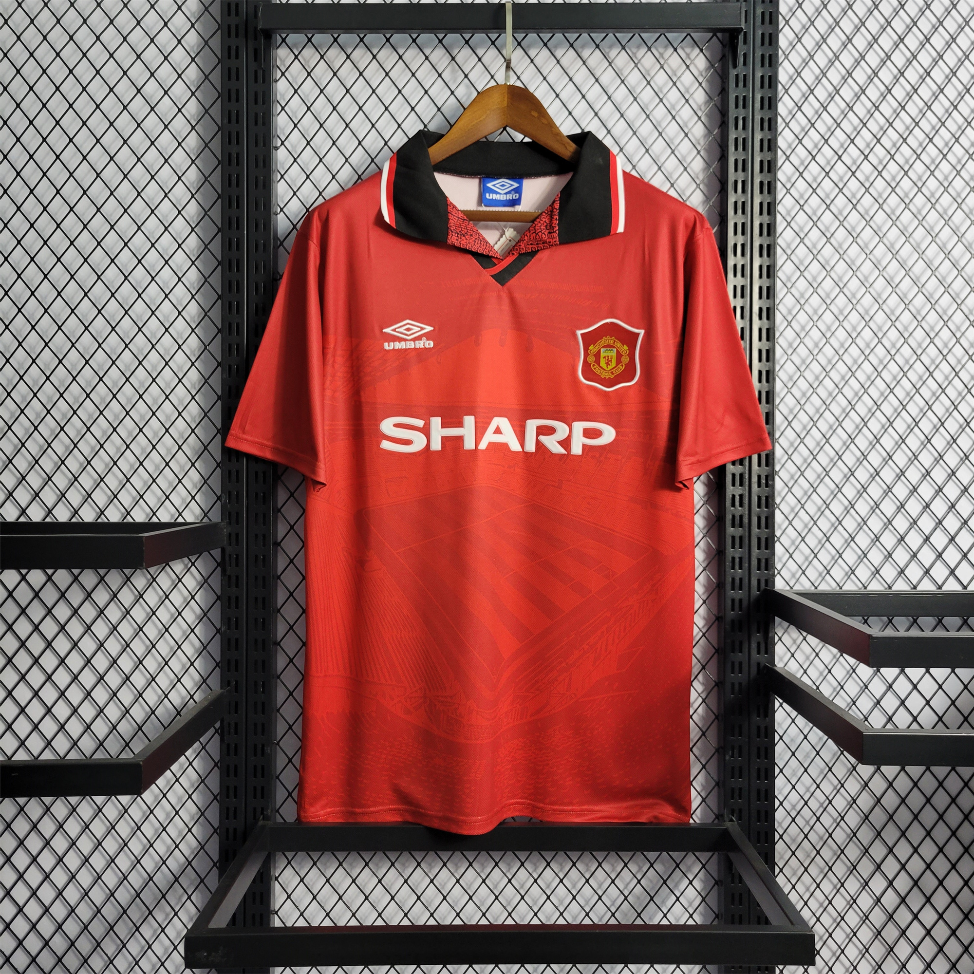 Manchester United Retro 94-96 Home Jersey - JerseysGala