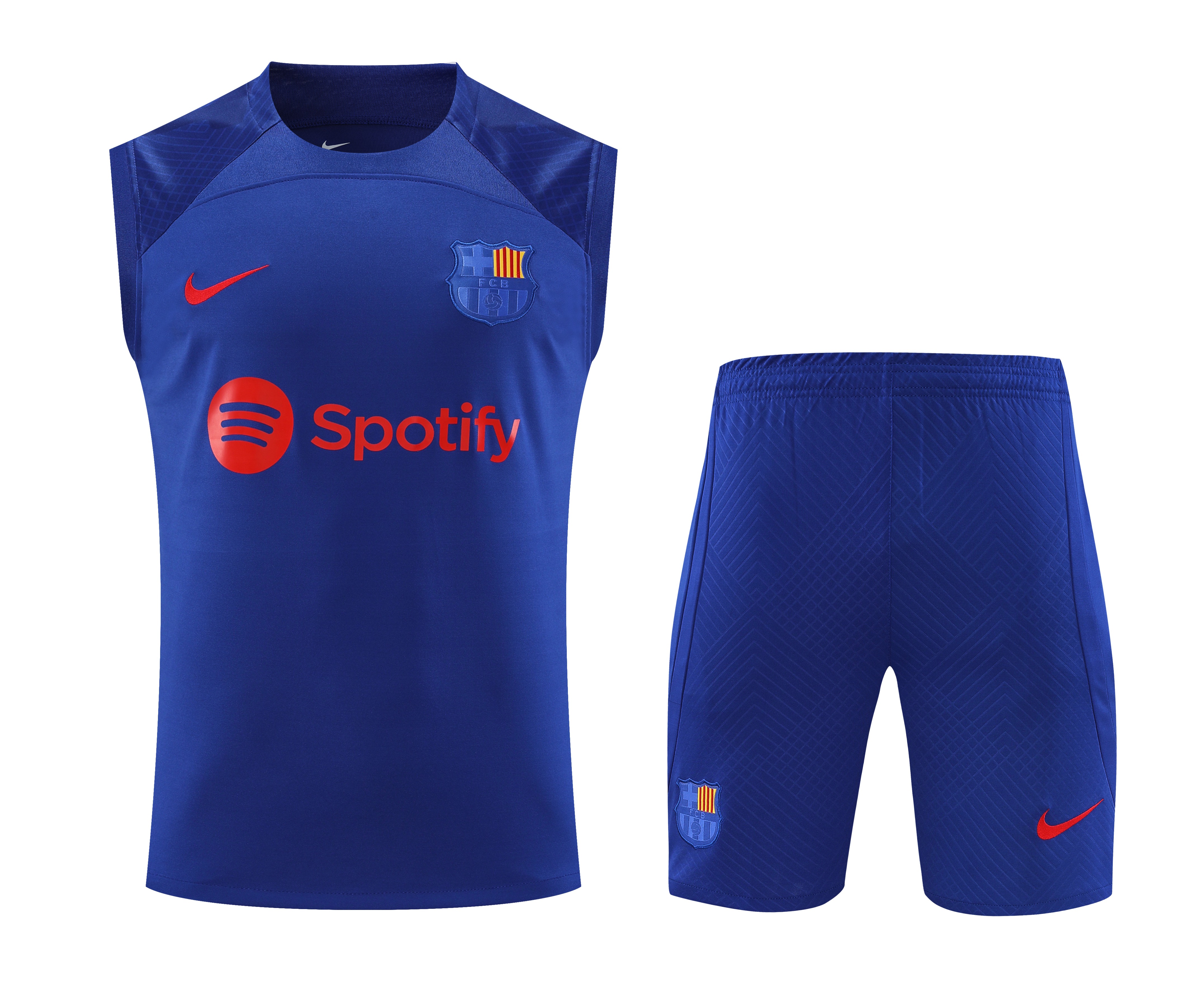 23/24 B.A.R.S.A Blue Training Vest Suit - JerseysGala