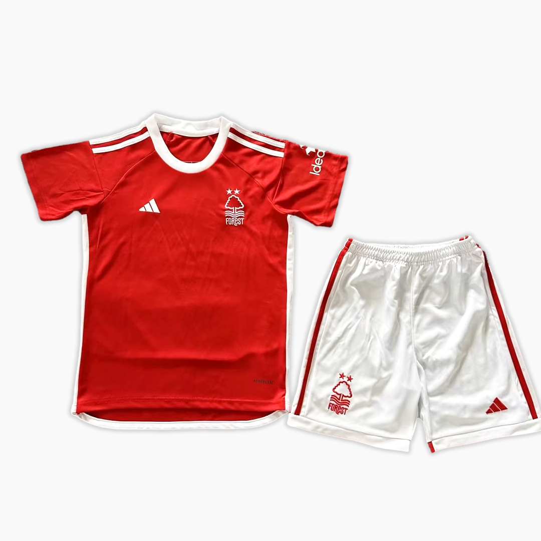 Nottingham Forest 23-24 Home Kids Kit - JerseysGala