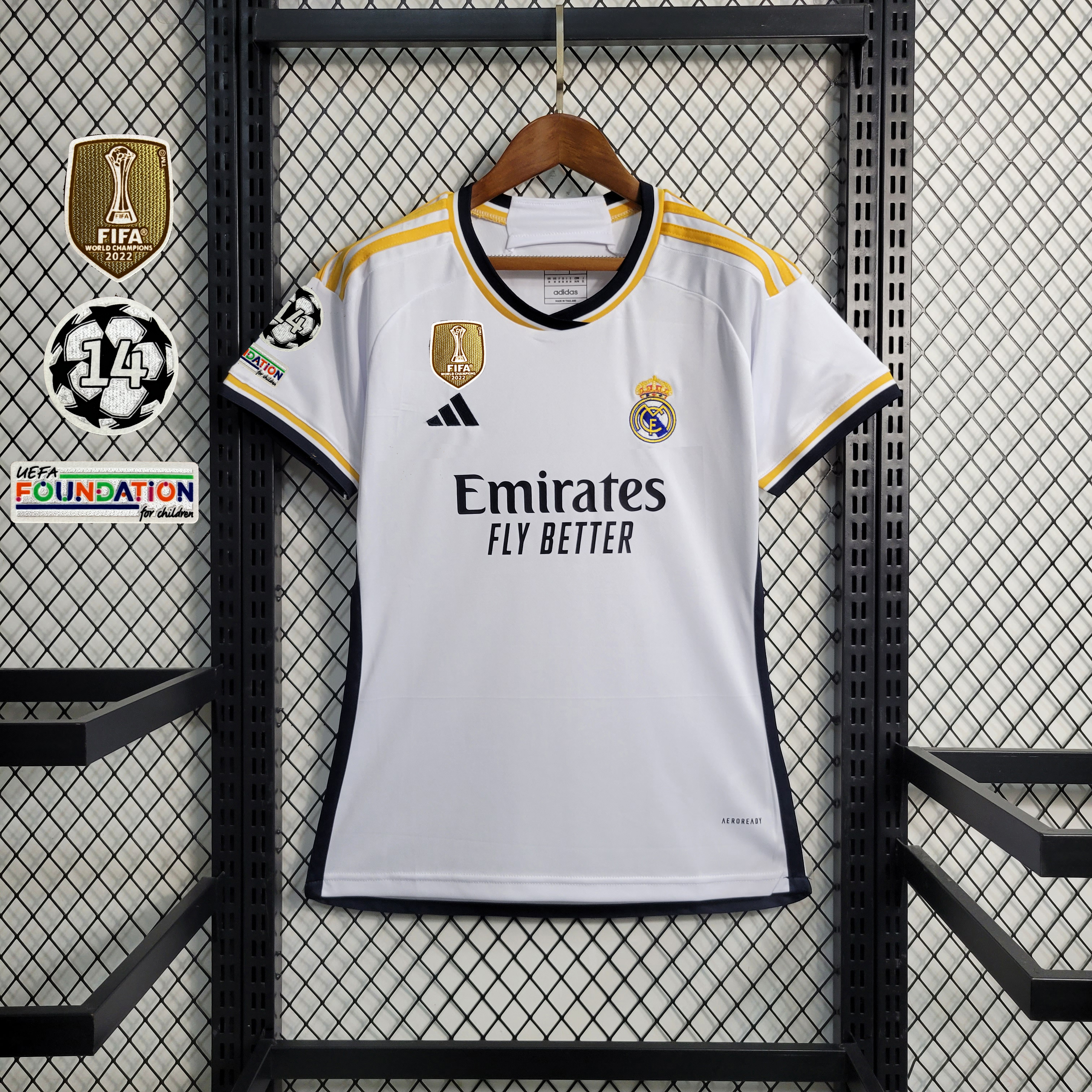 23-24 Real Madrid Home Jersey - Woman Version - JerseysGala