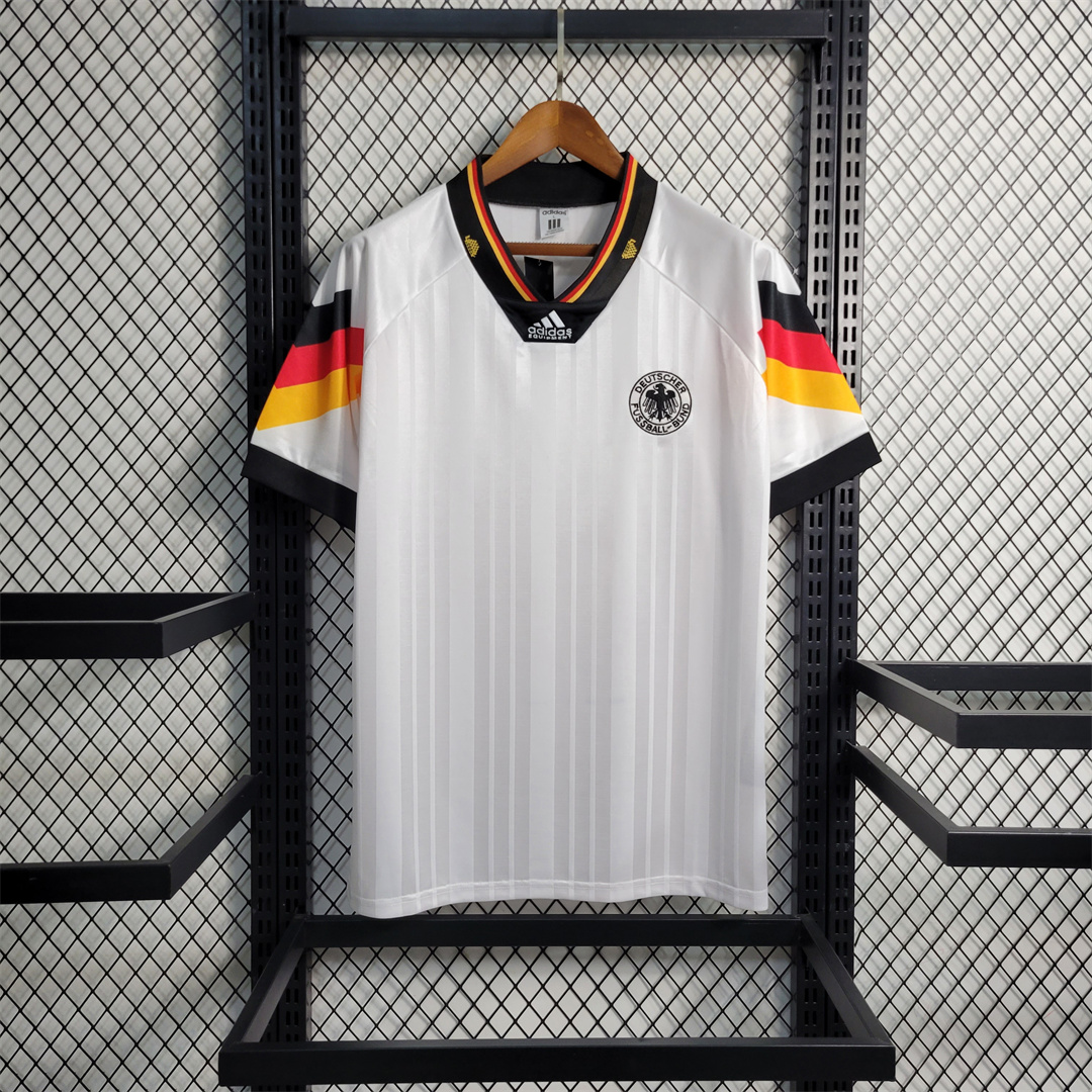 Retro Germany 1992 Home Stadium Jersey - JerseysGala