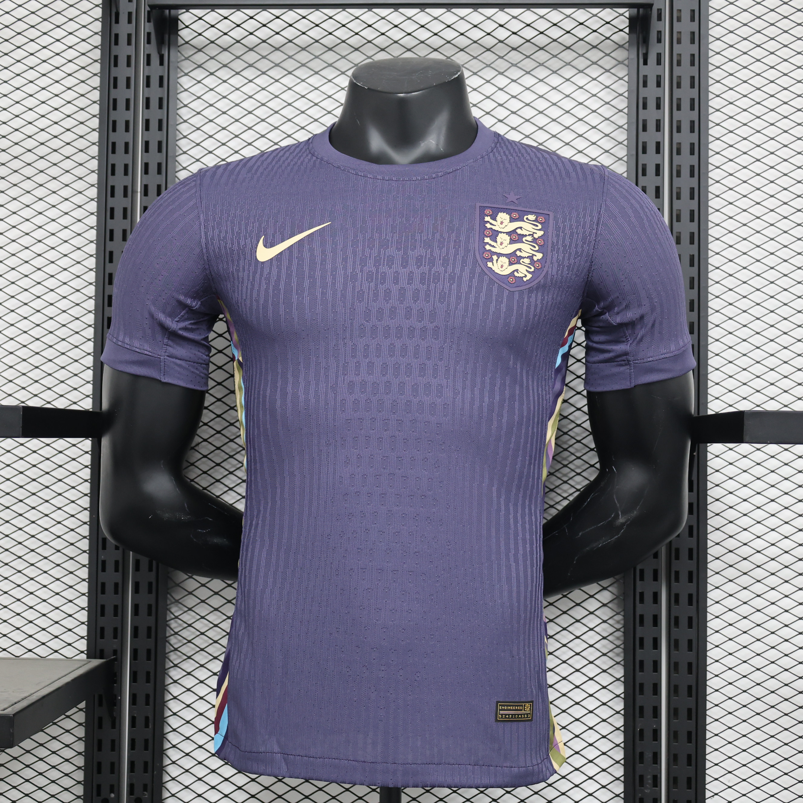 England 2024 Away Stadium Jersey - Player Version - JerseysGala